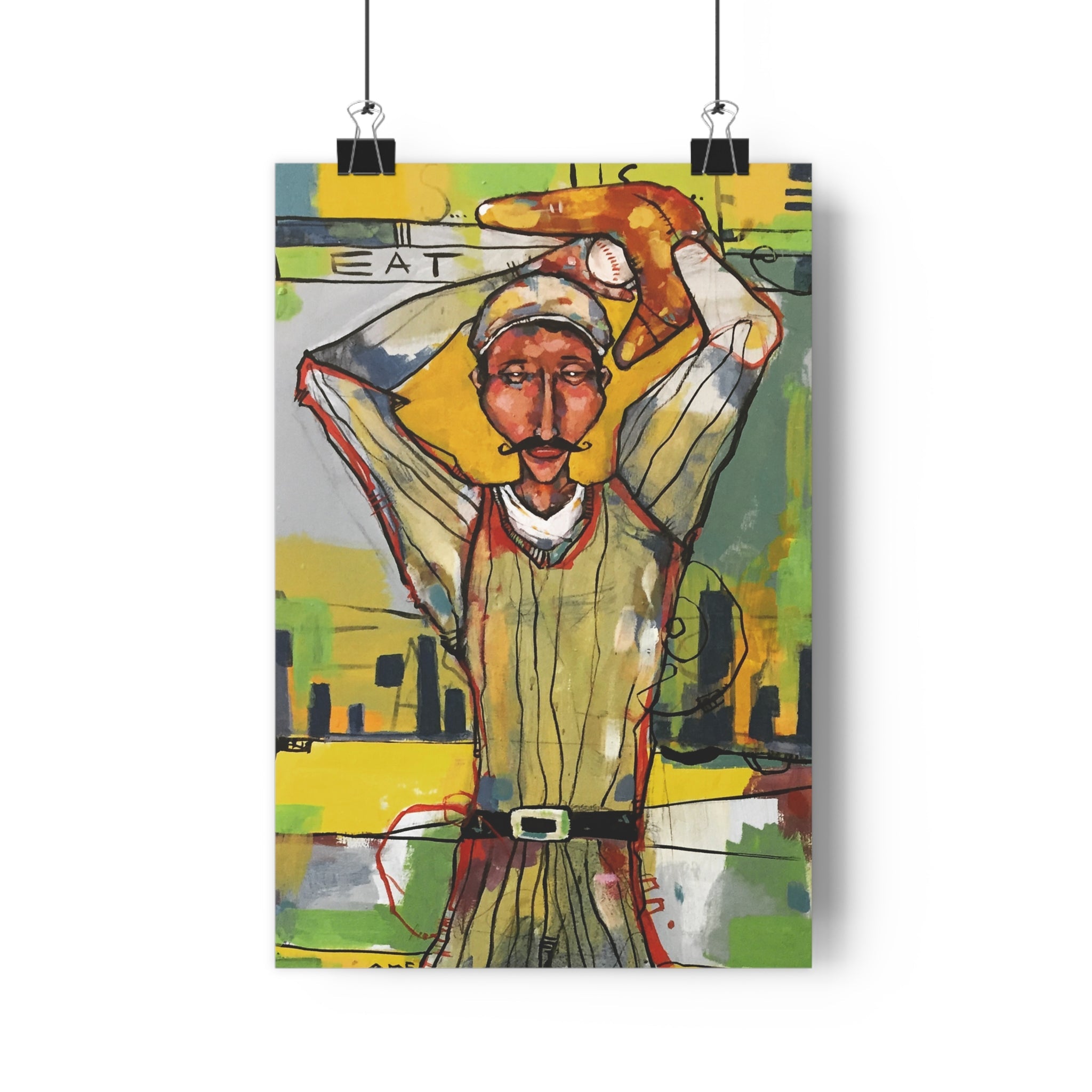 Baseball Giclée Art Print
