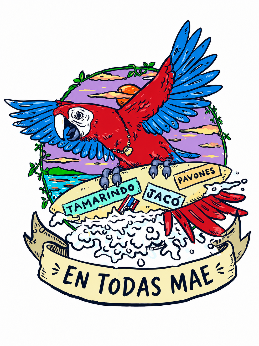 En Todas Mae Macaw