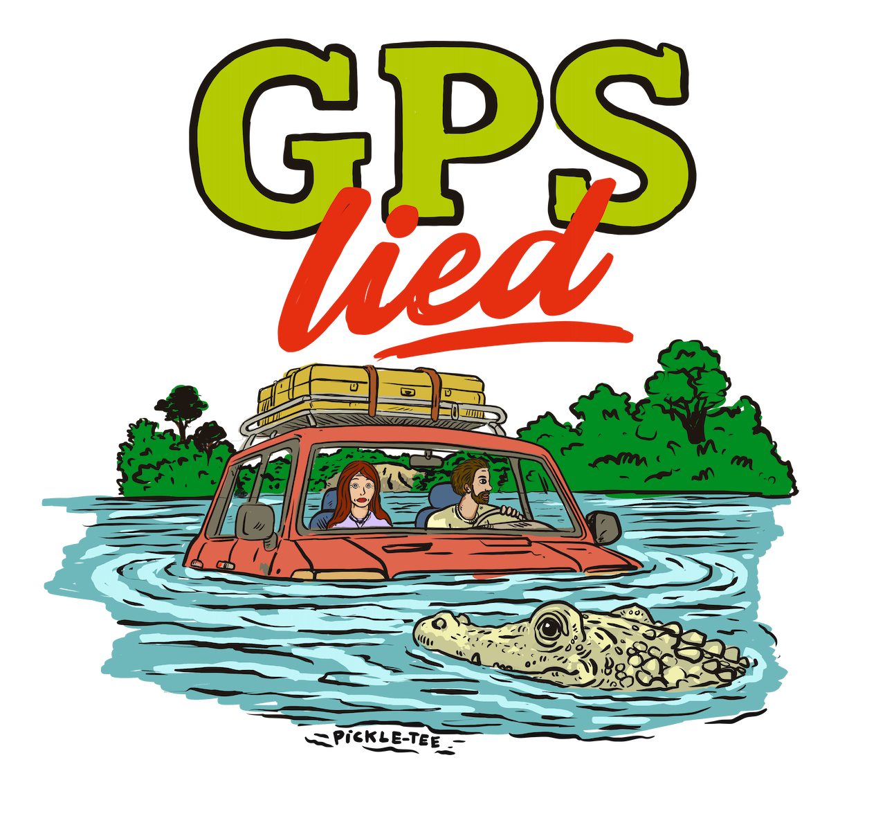 GPS Lied Crocodile