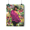 Graffiti Girl Giclée Art Print