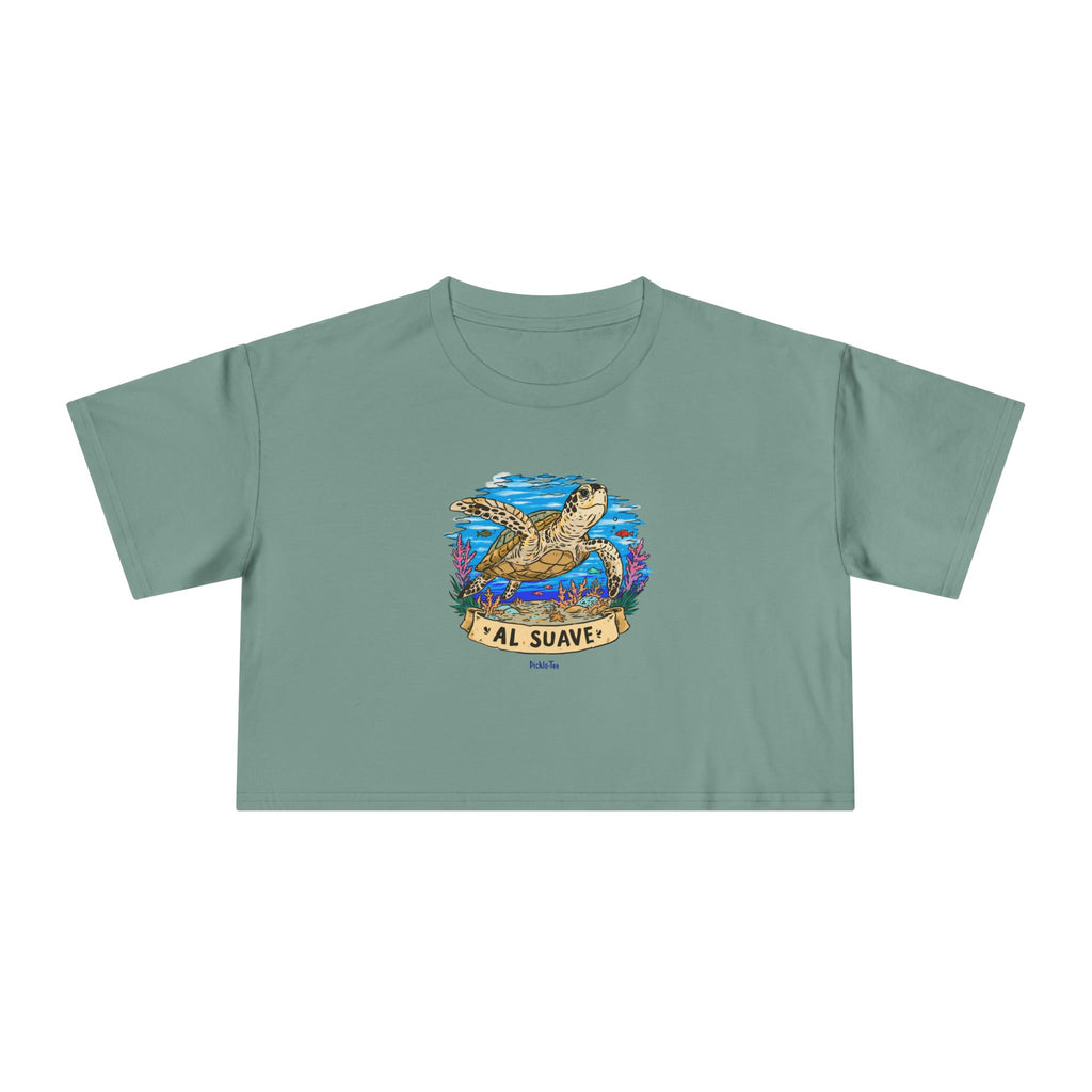 Sea Turtle Women's Crop Tee