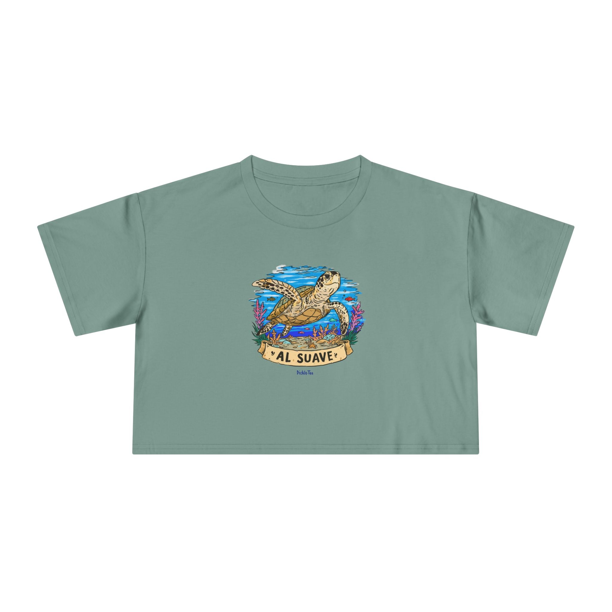 Sea Turtle Women's Crop Tee
