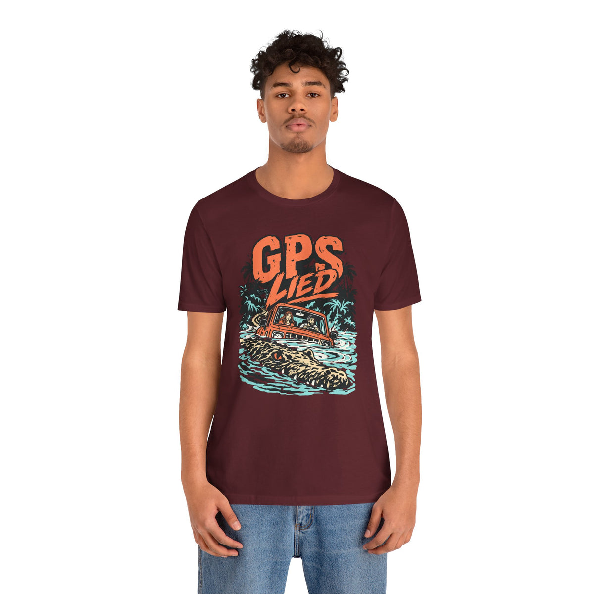 GPS LIED Unisex Jersey Short Sleeve Tee