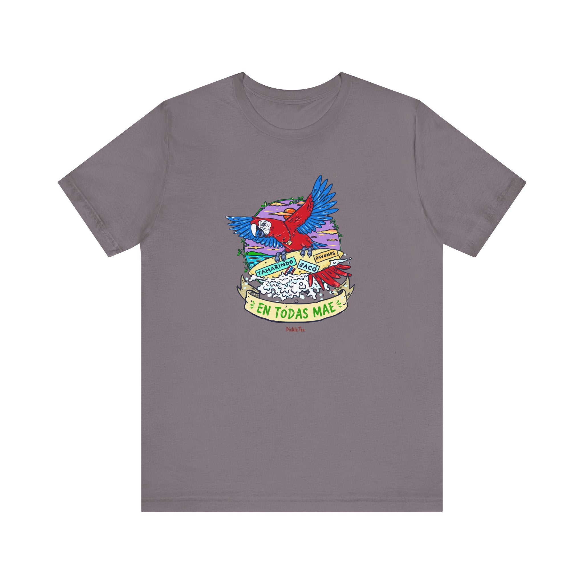 Macaw En Todas Mae Unisex Crew Neck Tee