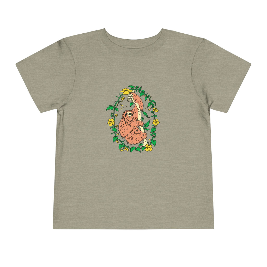 Sloth Toddler Short Sleeve Tee