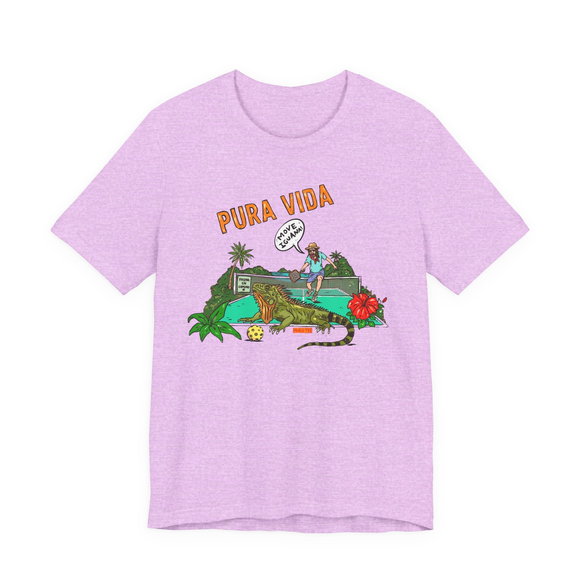 Iguana Pickleball Unisex Crew Neck Tee