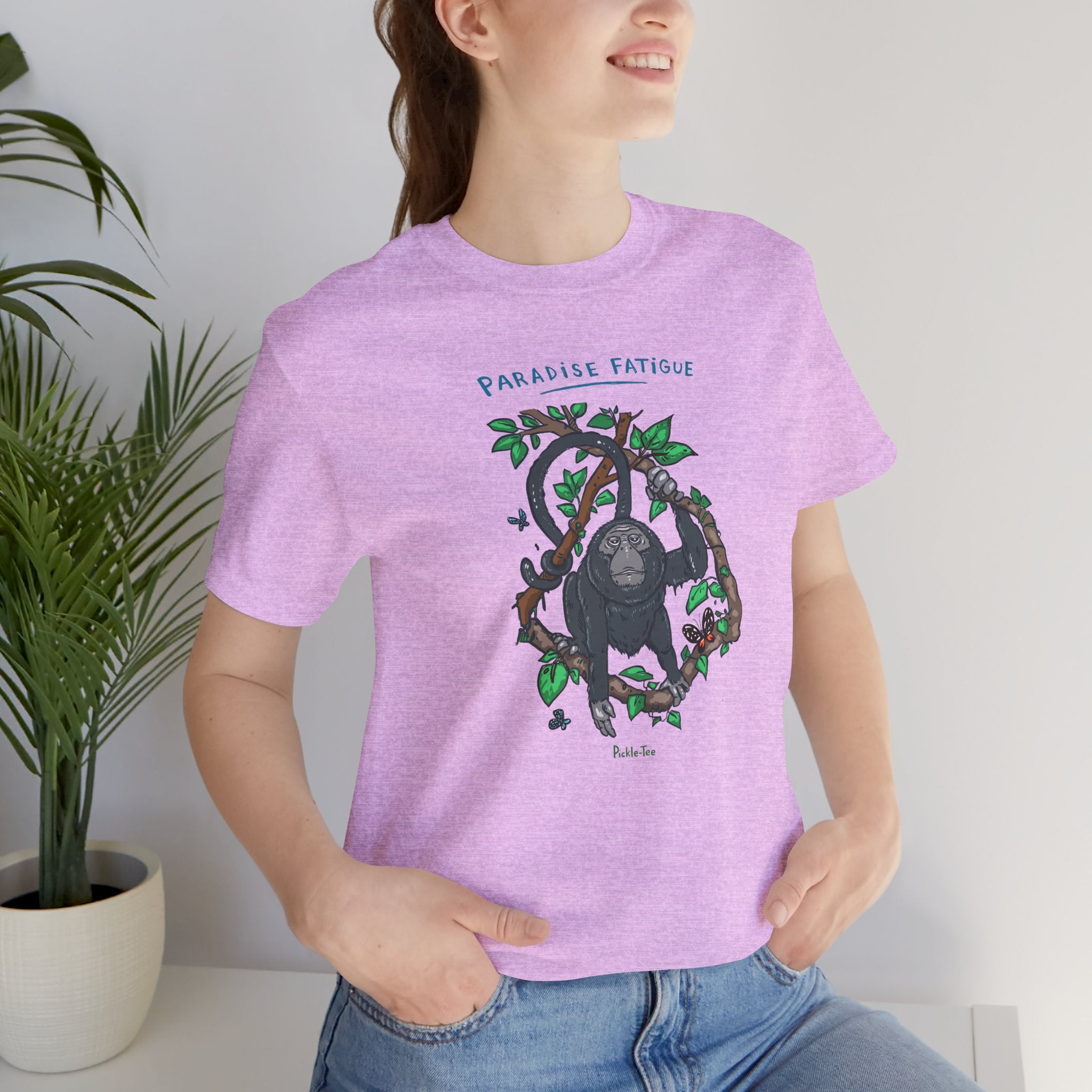 Monkey Paradise Unisex Crew Neck Tee