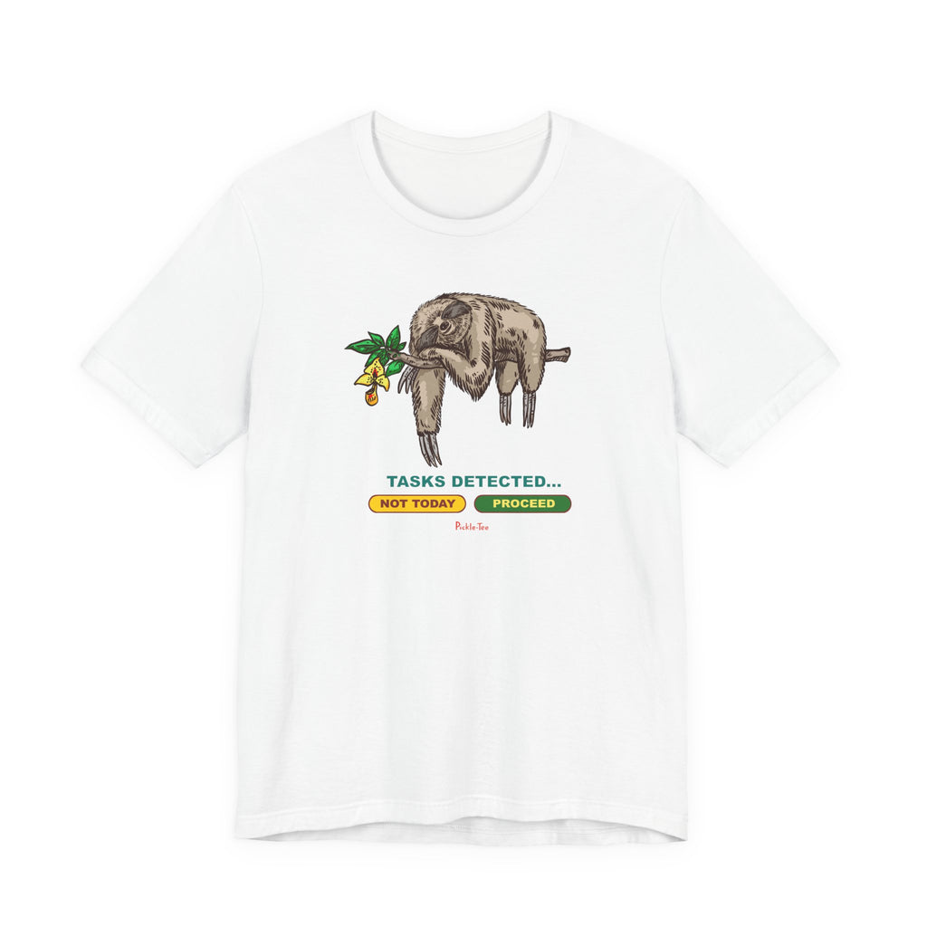 Sloth Tasks Unisex Crew Tee