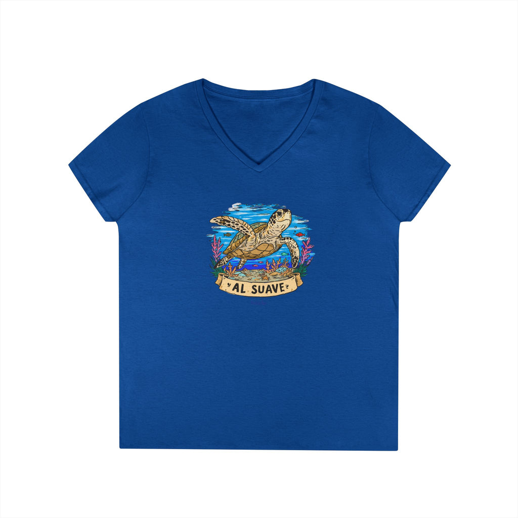 Sea Turtle, Women’s V-Neck Tee