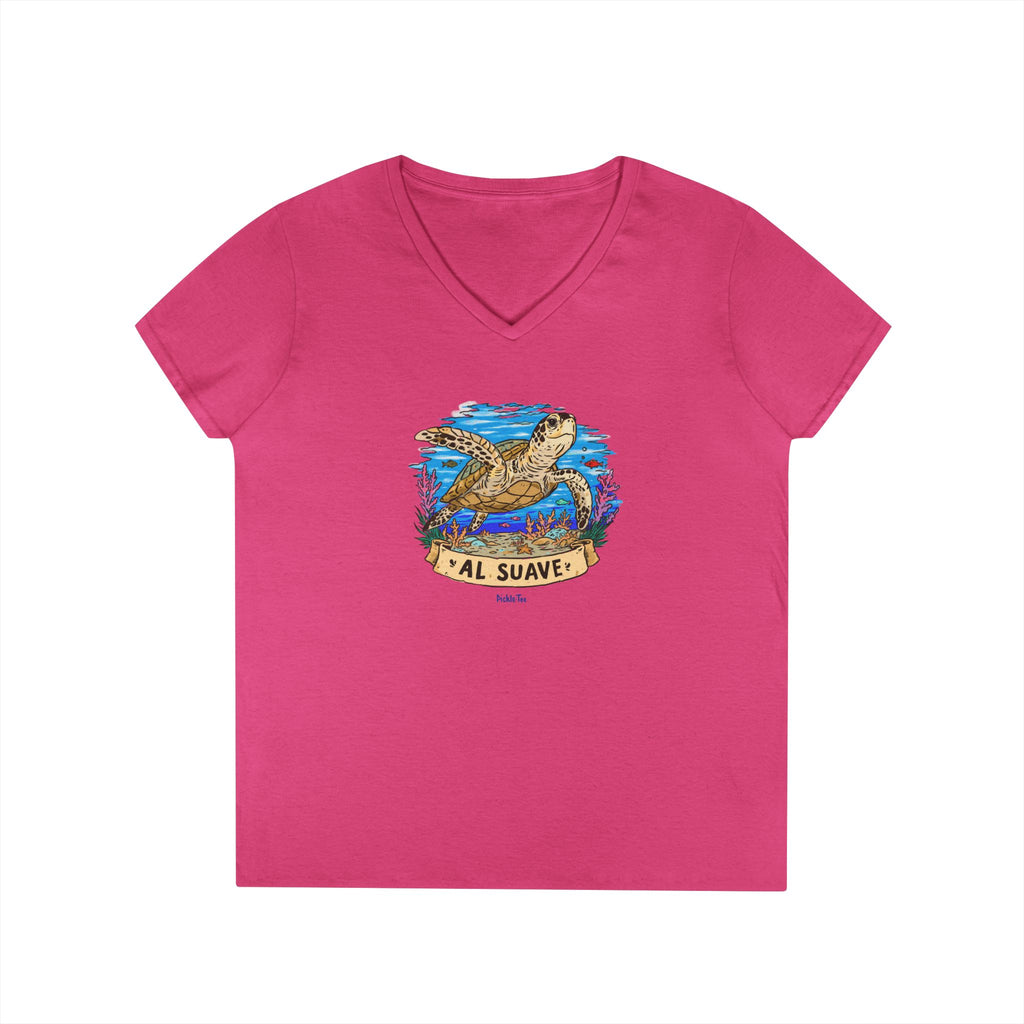 Sea Turtle, Women’s V-Neck Tee