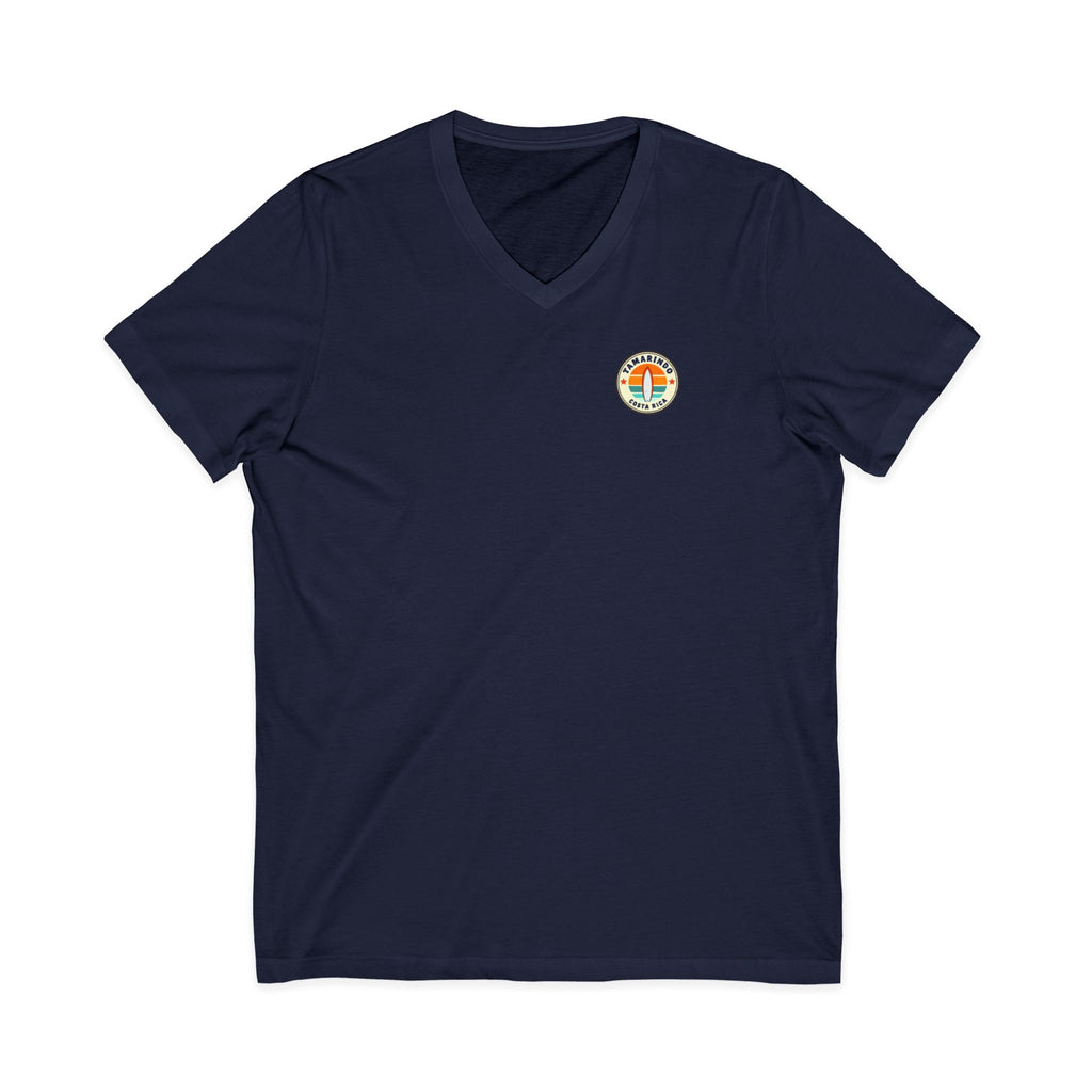 GPS LIED Front Logo Tamarindo Costa Rica Unisex  V-Neck Tee