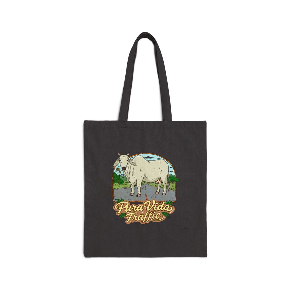 Pura Vida Traffic Cotton Canvas Tote Bag