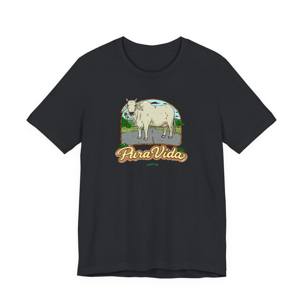 Pura Vida Cow T-Shirt/Unisex Crew Neck Tee