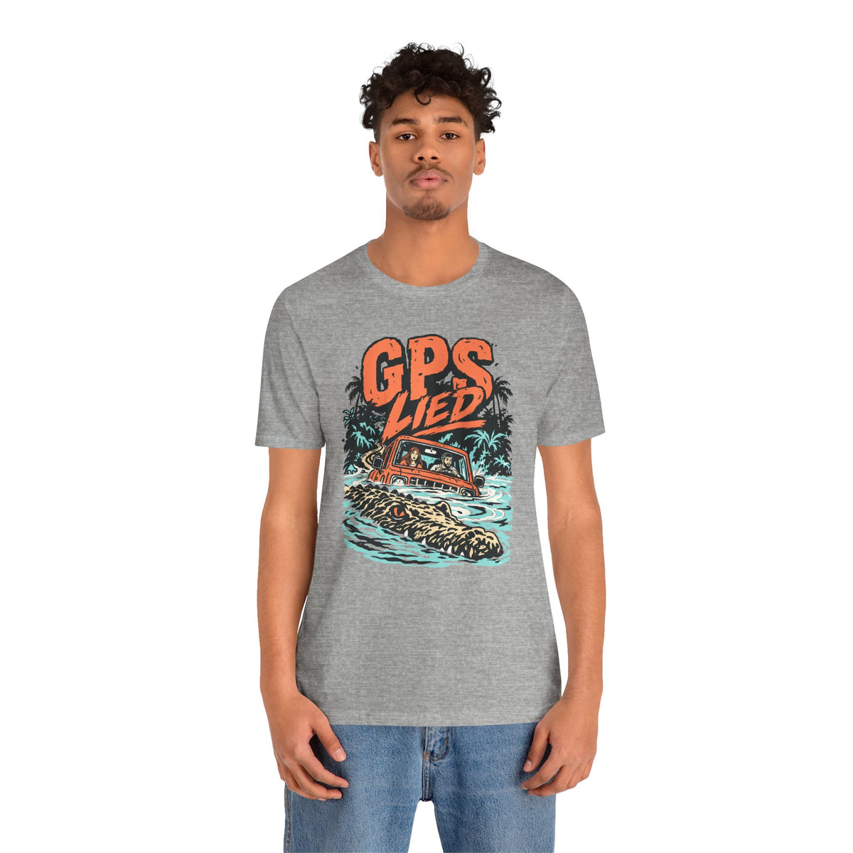 GPS LIED Unisex Jersey Short Sleeve Tee