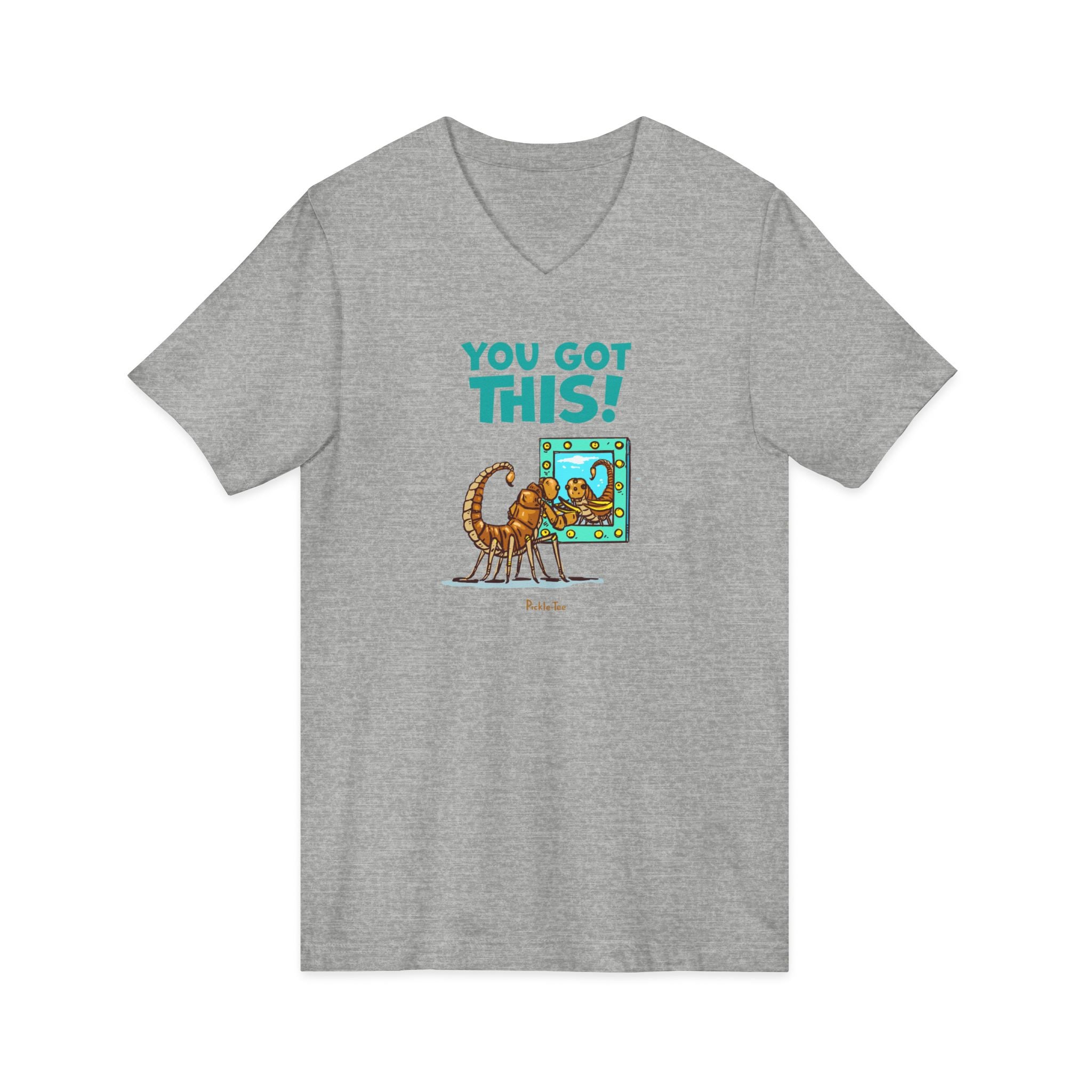 You Got This! Unisex V-Neck Tee