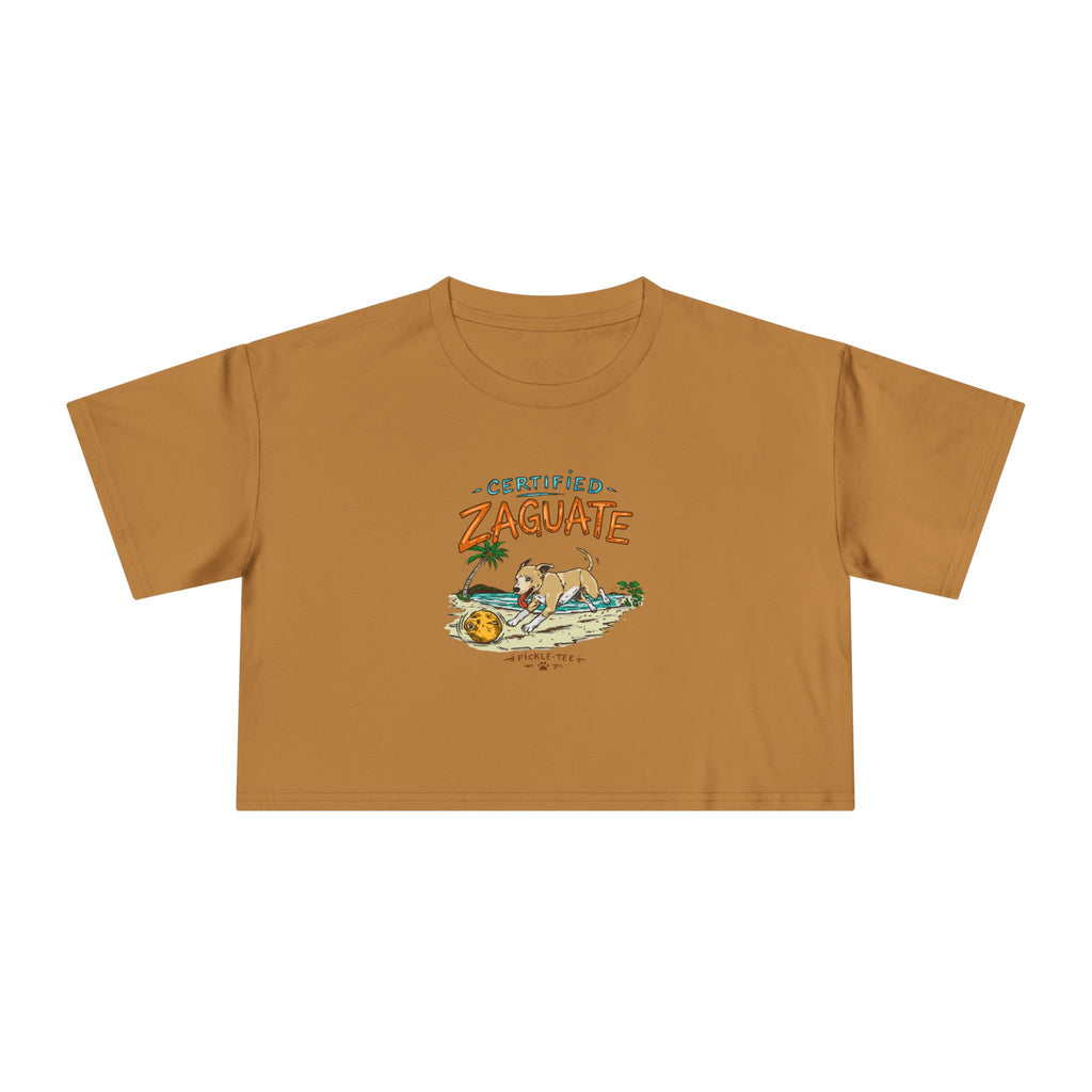 Certified Zaguate Women's Crop Tee