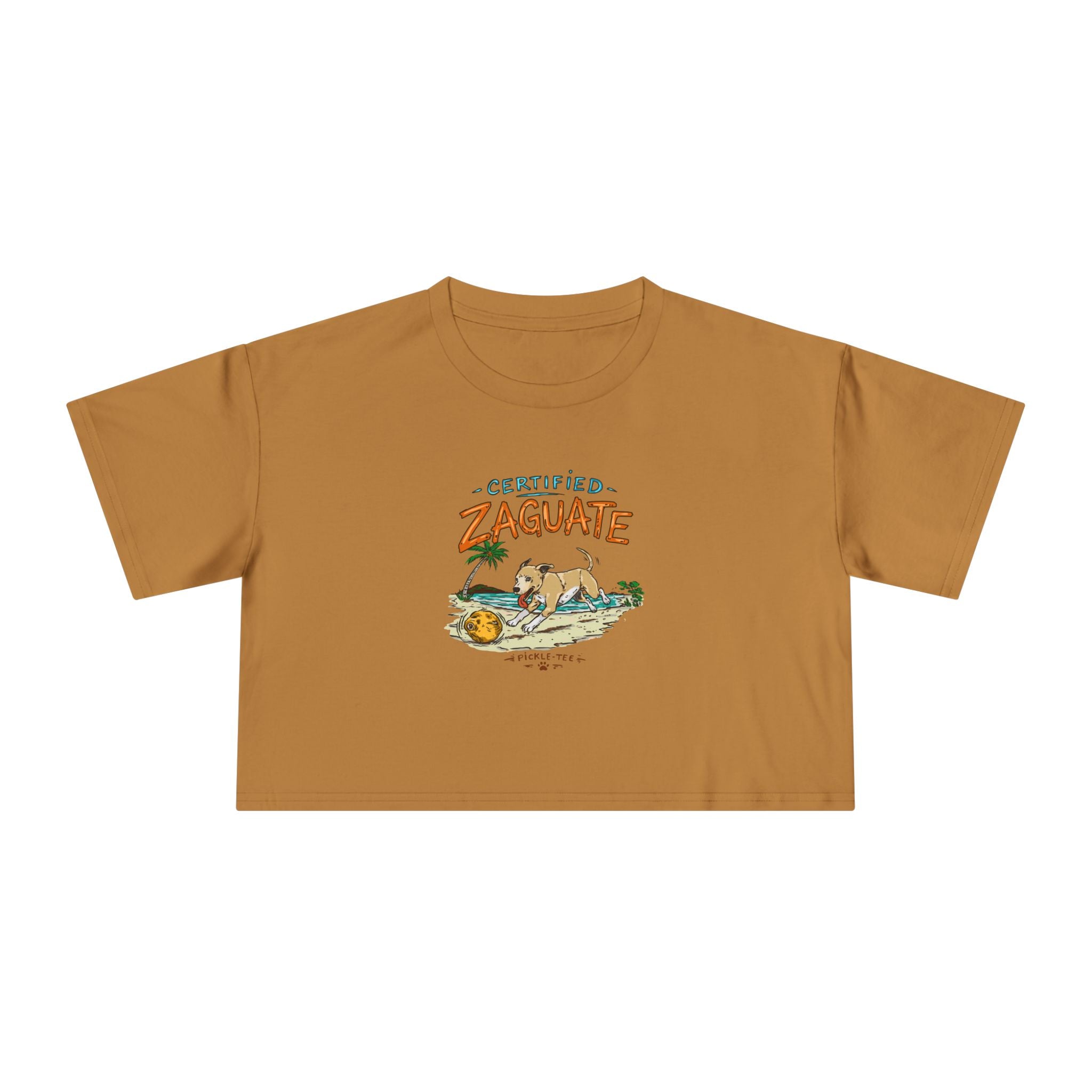 Certified Zaguate Women's Crop Tee