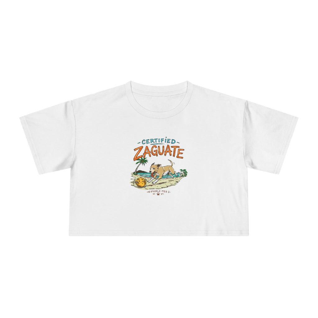 Certified Zaguate Women's Crop Tee