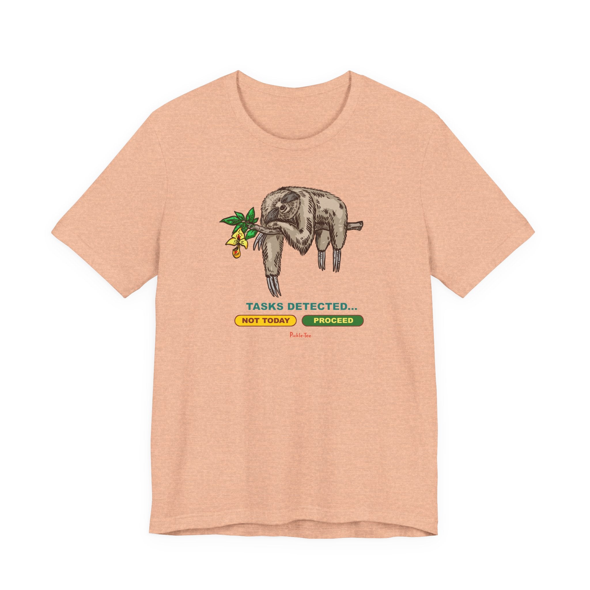 Sloth Tasks Unisex Crew Tee