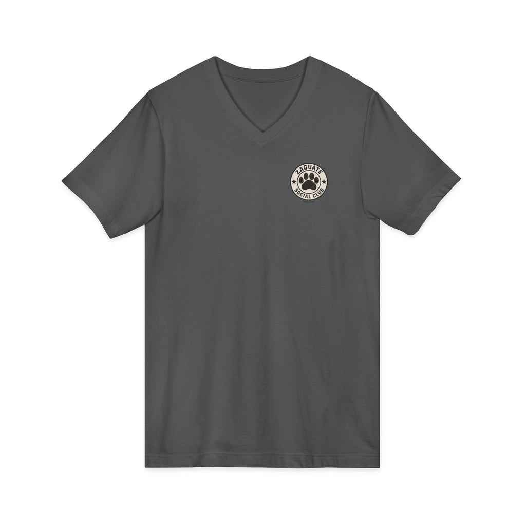 Zaguate Social Club, Jasper Unisex V-Neck Tee