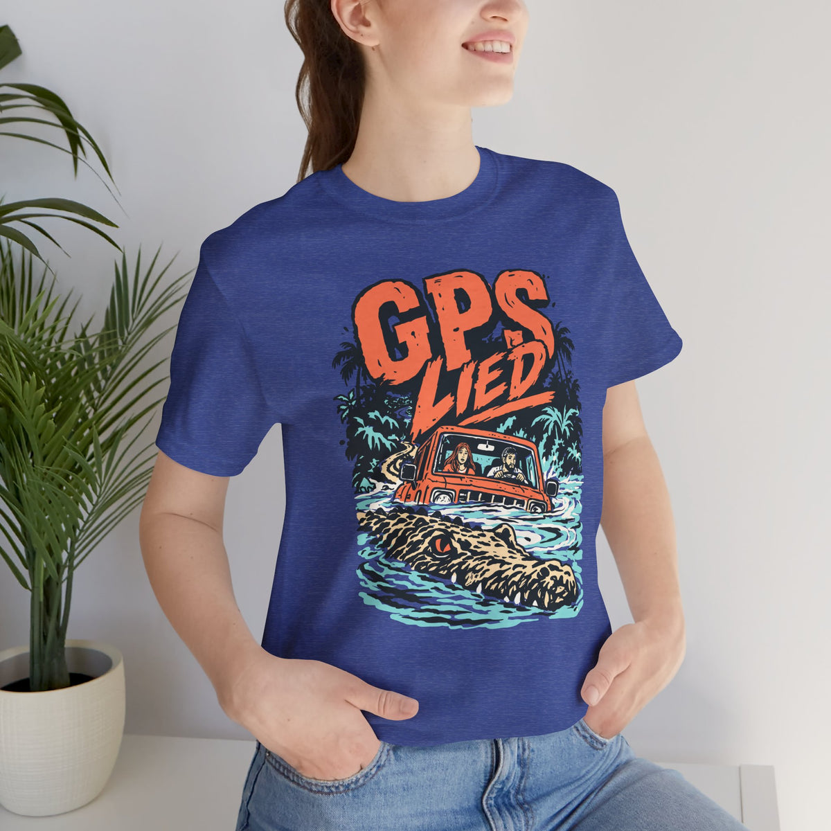 GPS LIED Unisex Jersey Short Sleeve Tee