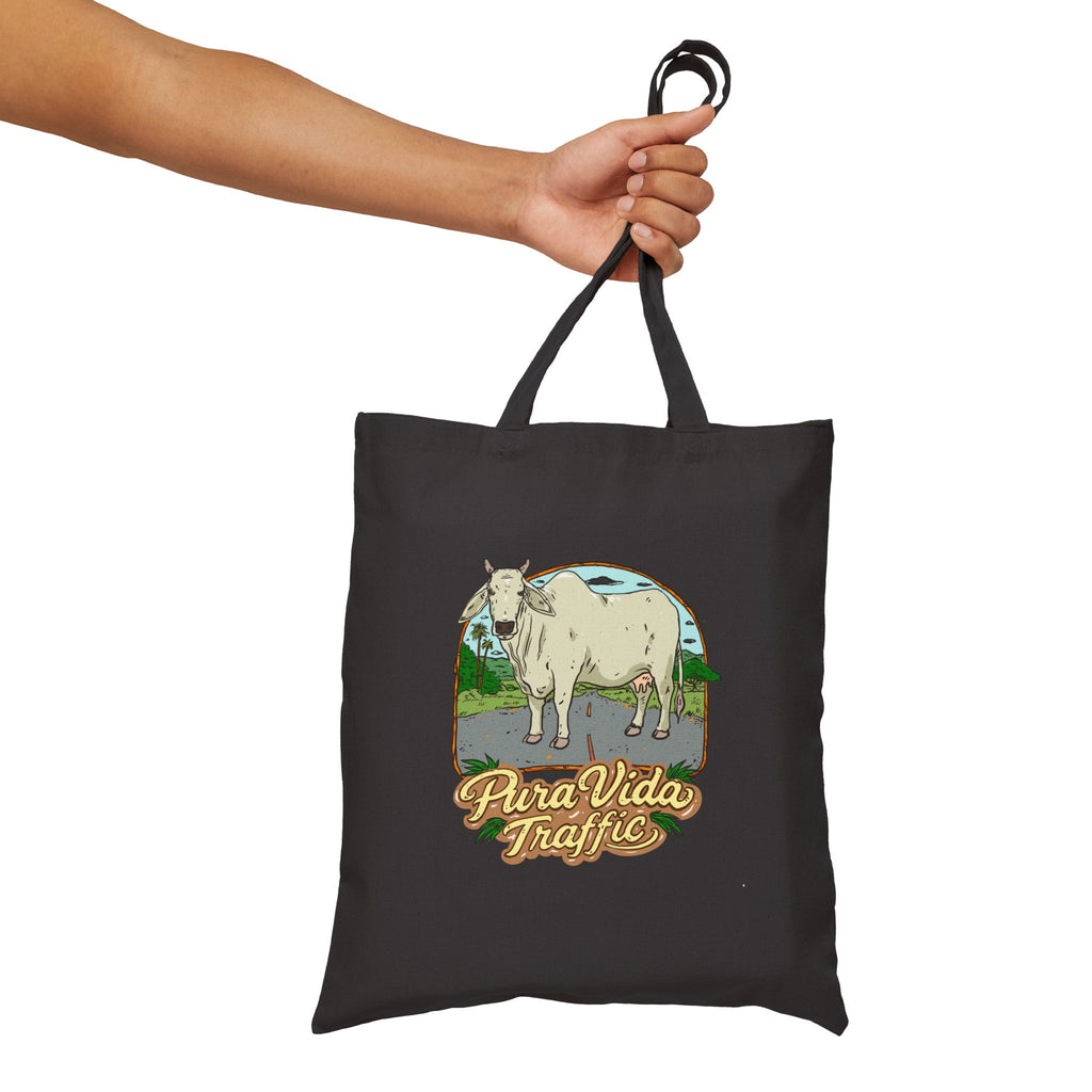 Pura Vida Traffic Cotton Canvas Tote Bag
