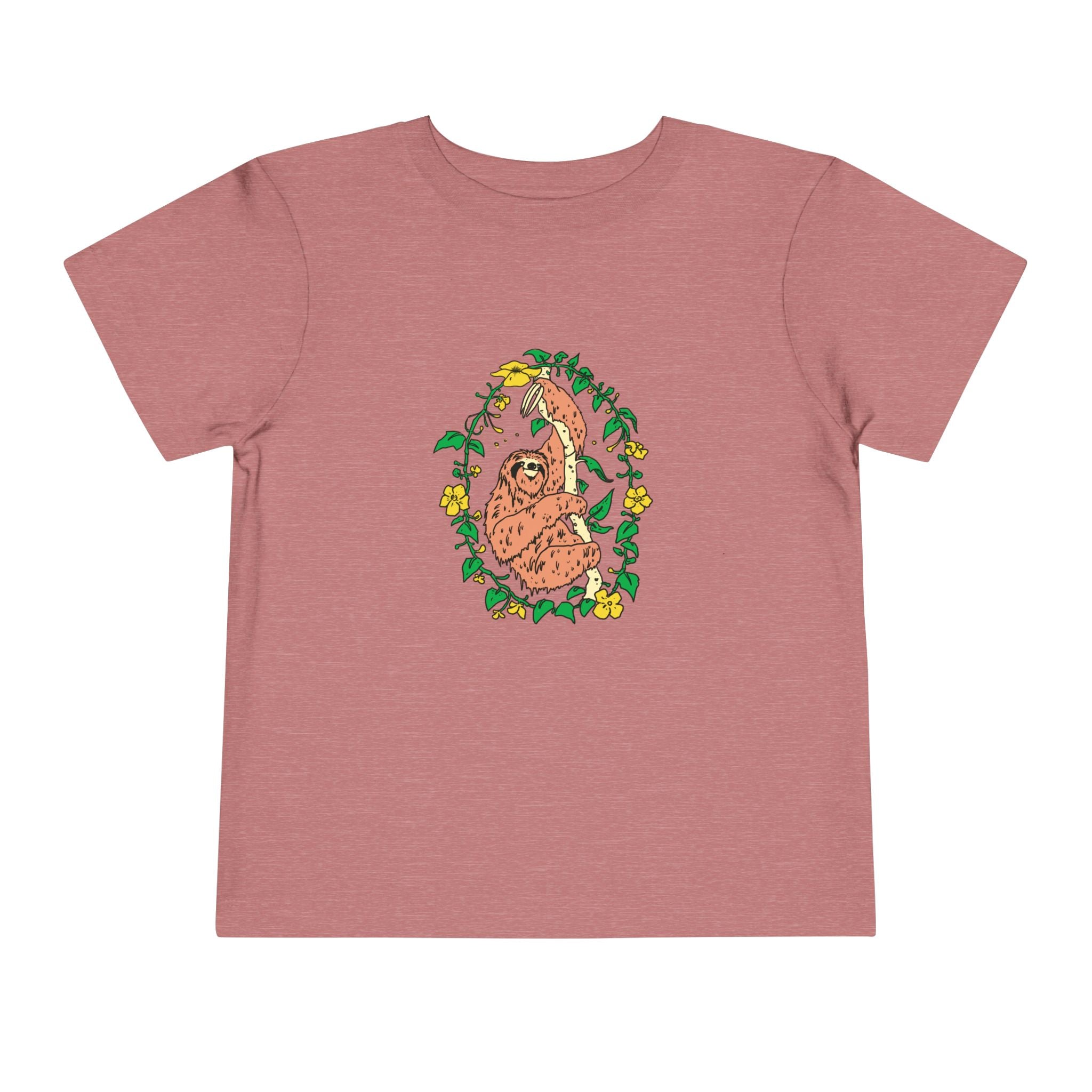 Sloth Toddler Short Sleeve Tee