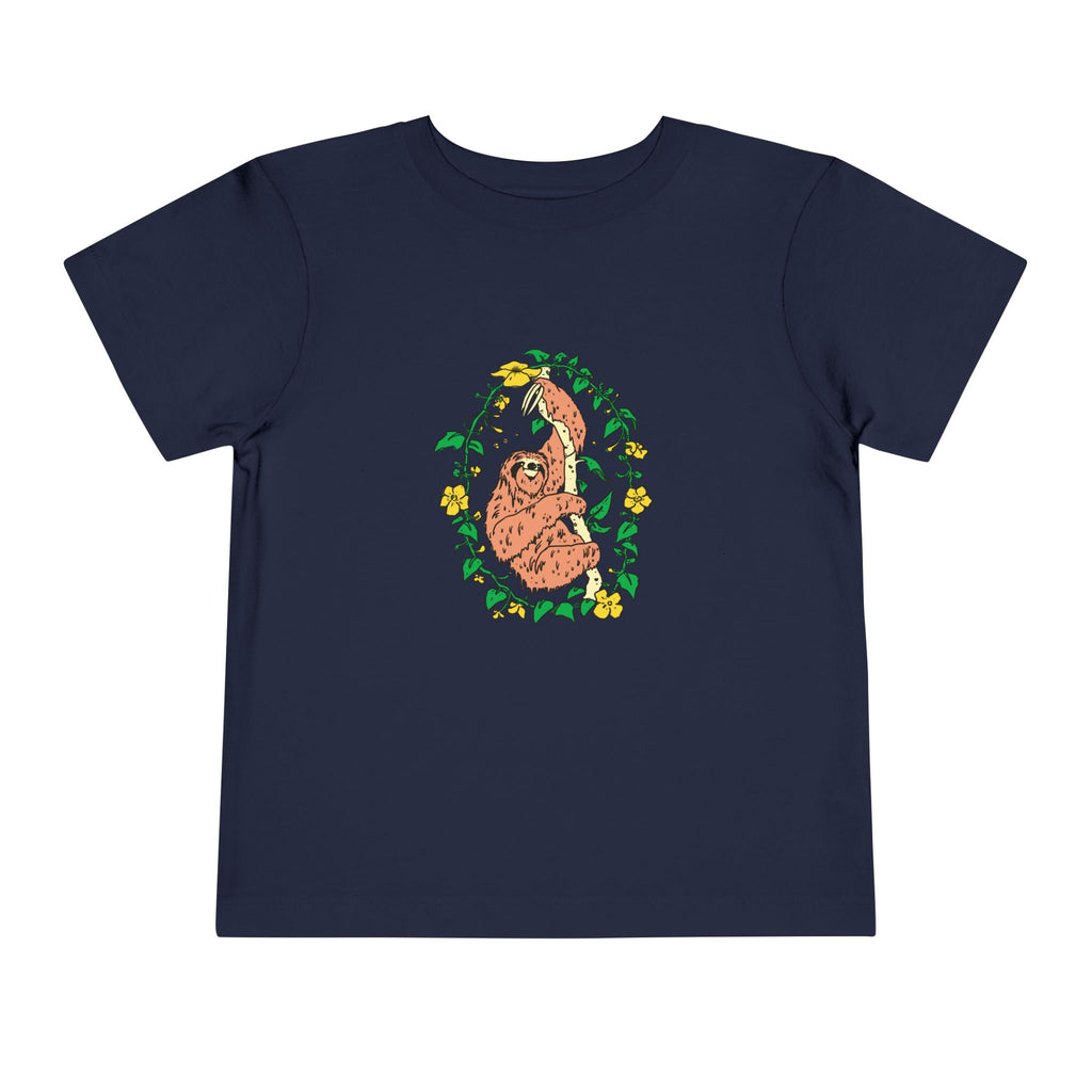 Sloth Toddler Short Sleeve Tee