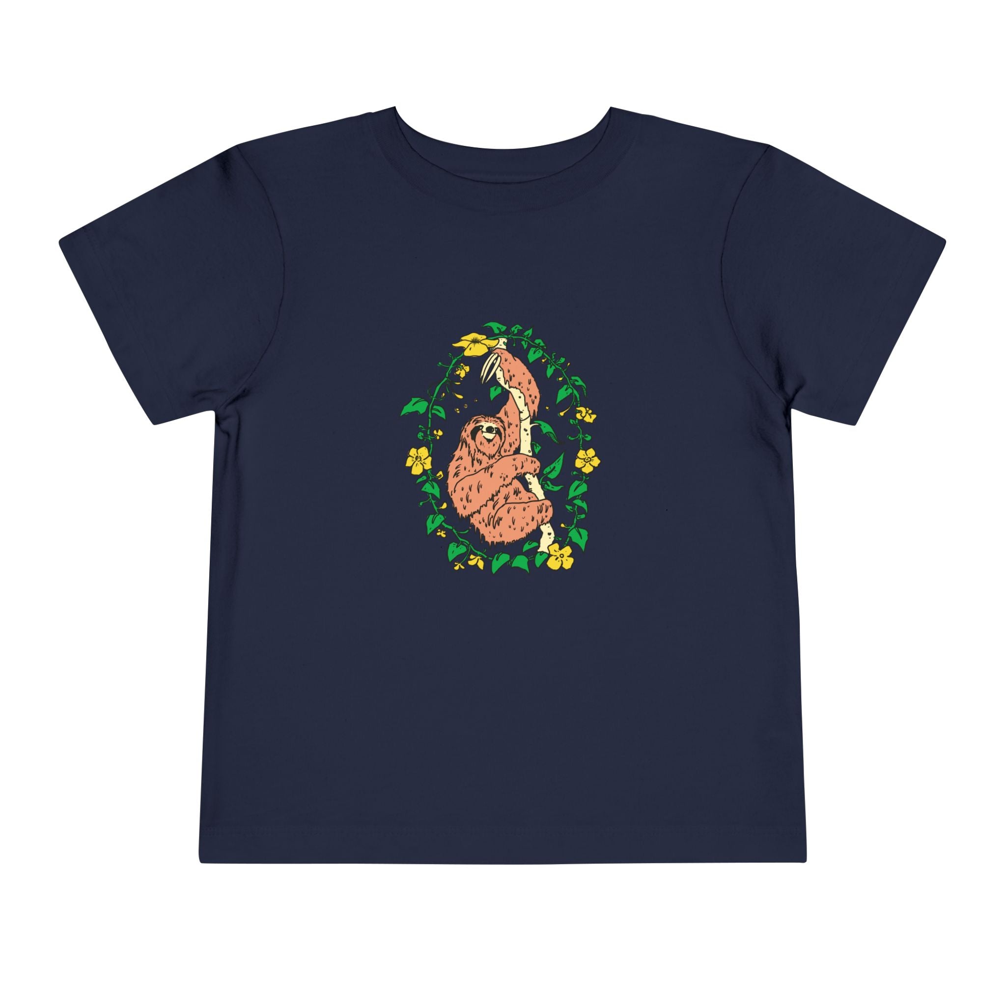 Sloth Toddler Short Sleeve Tee
