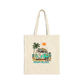 Gone Surfing Cotton Canvas Tote Bag
