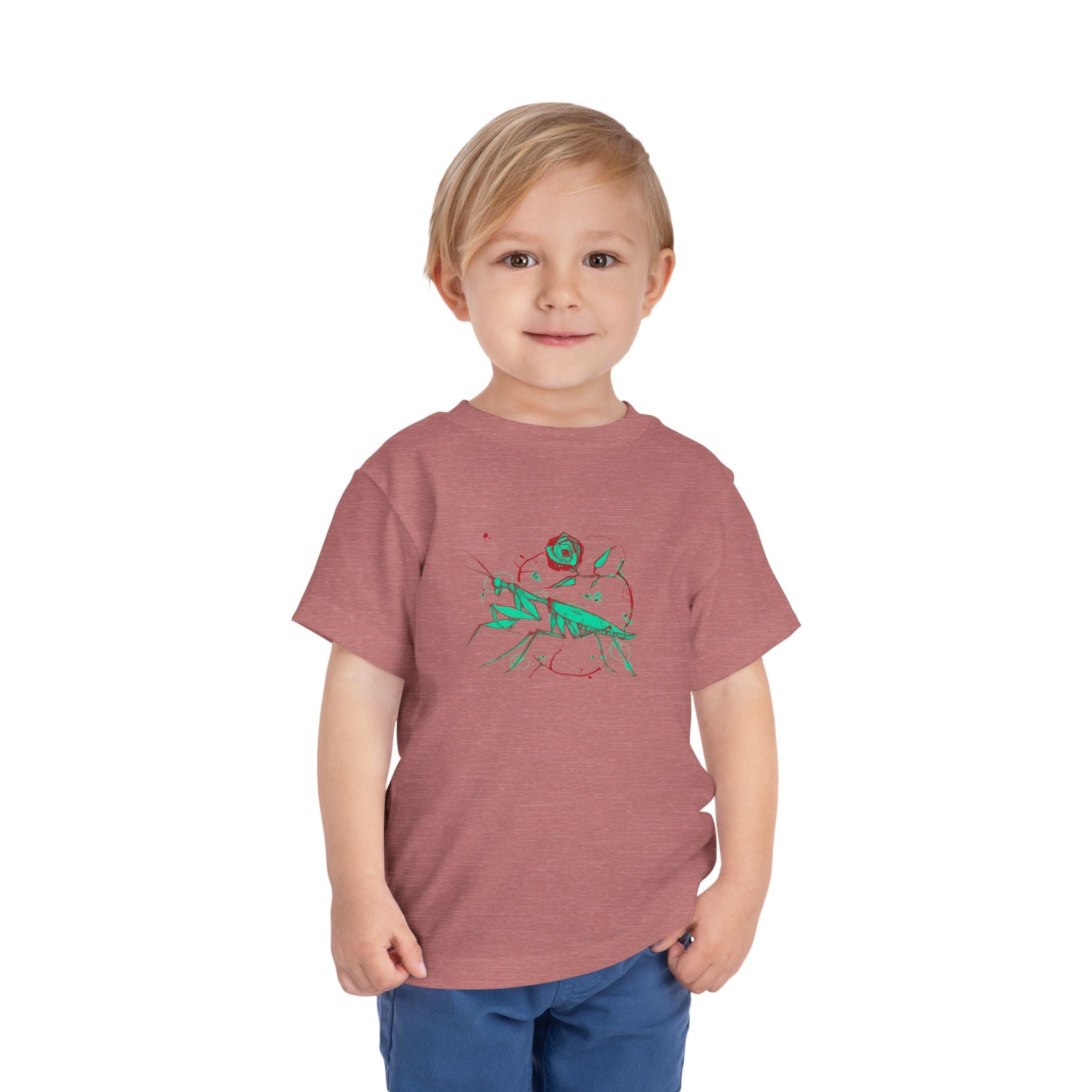 Praying Mantis Toddler Short Sleeve Tee