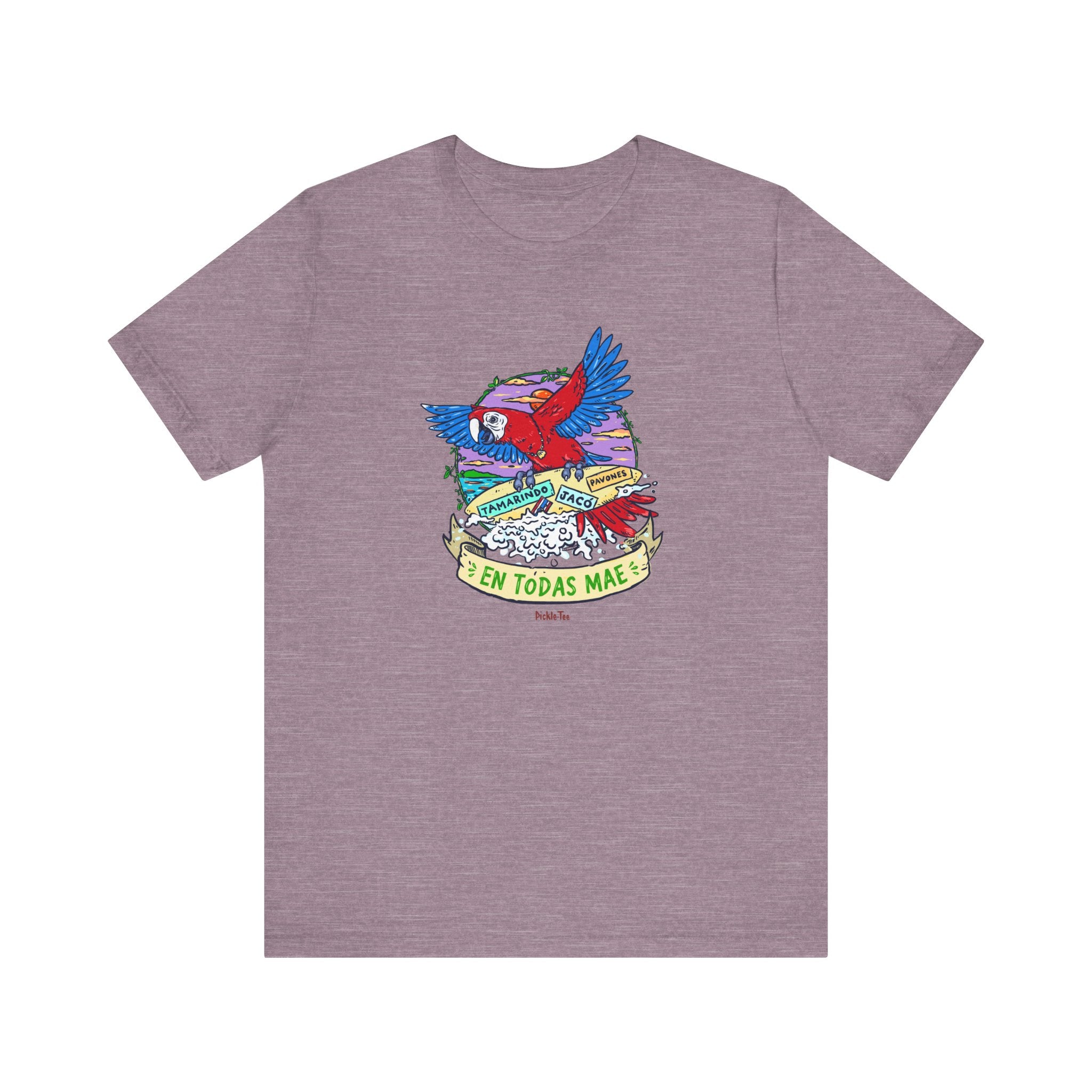 Macaw En Todas Mae Unisex Crew Neck Tee