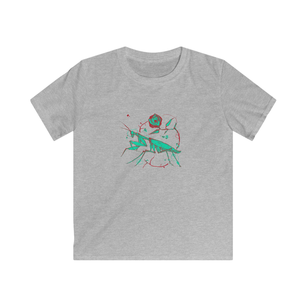 Praying Mantis Kids Softstyle Tee