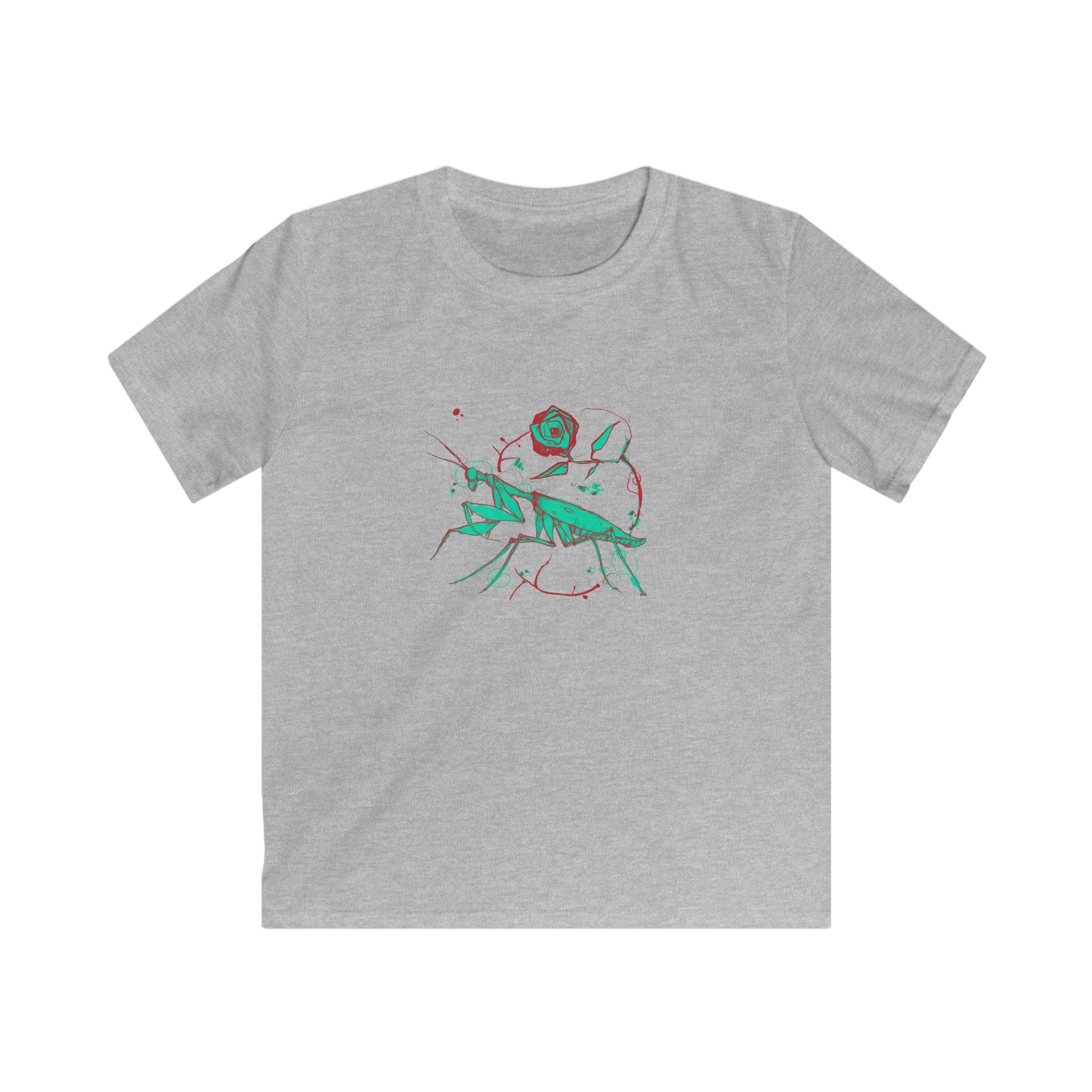 Praying Mantis Kids Softstyle Tee