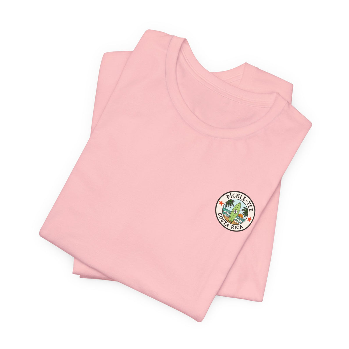 Surfing, Might Be Late Front Logo- Unisex Crew Neck Tee