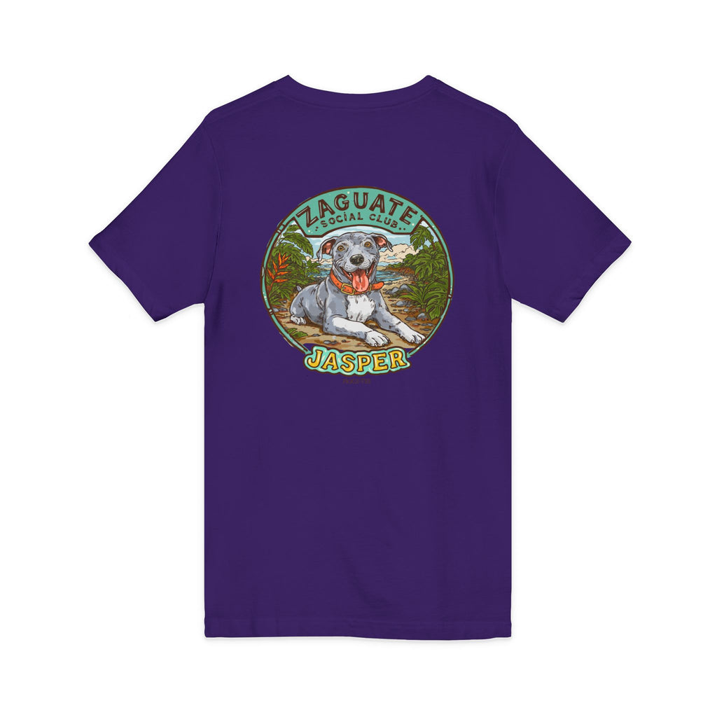 Zaguate Social Club, Jasper Unisex V-Neck Tee