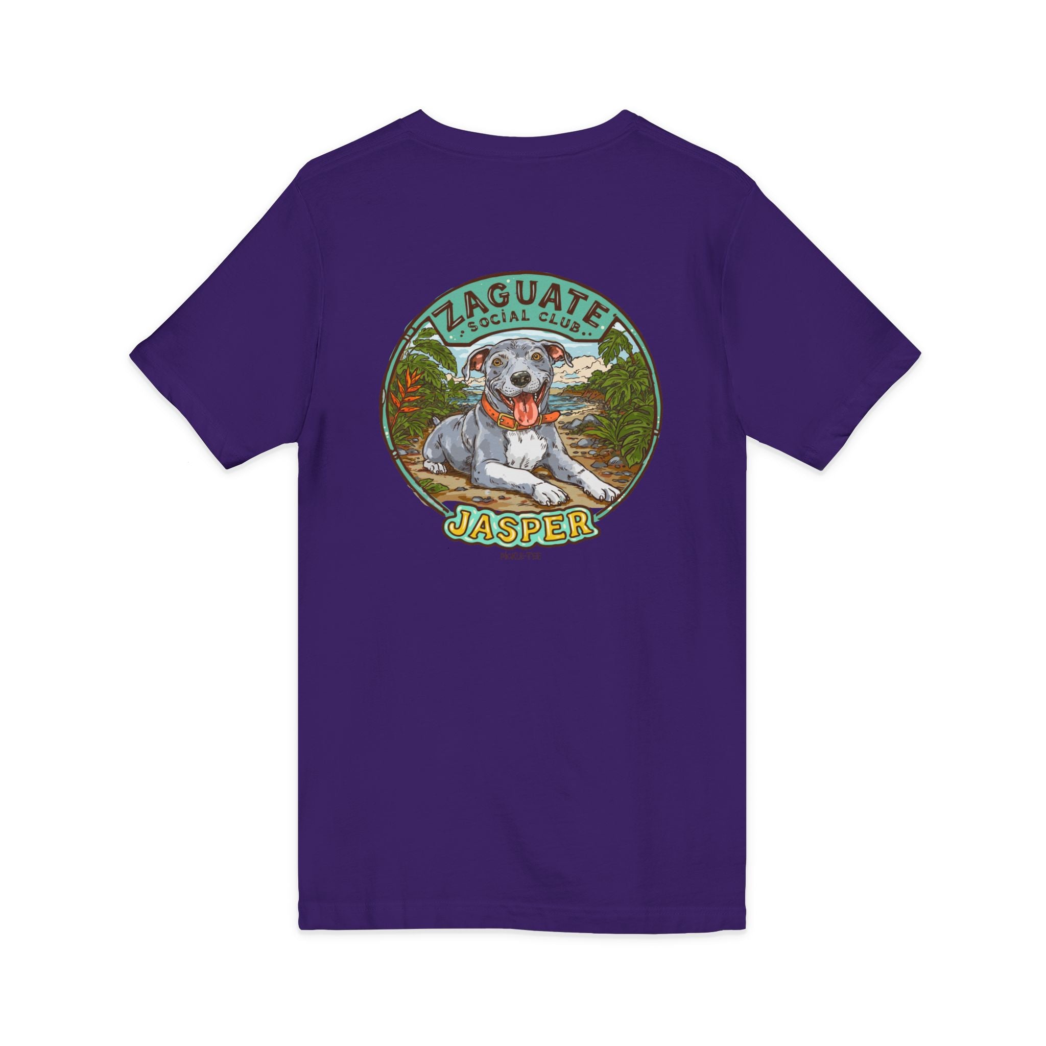 Zaguate Social Club, Jasper Unisex V-Neck Tee