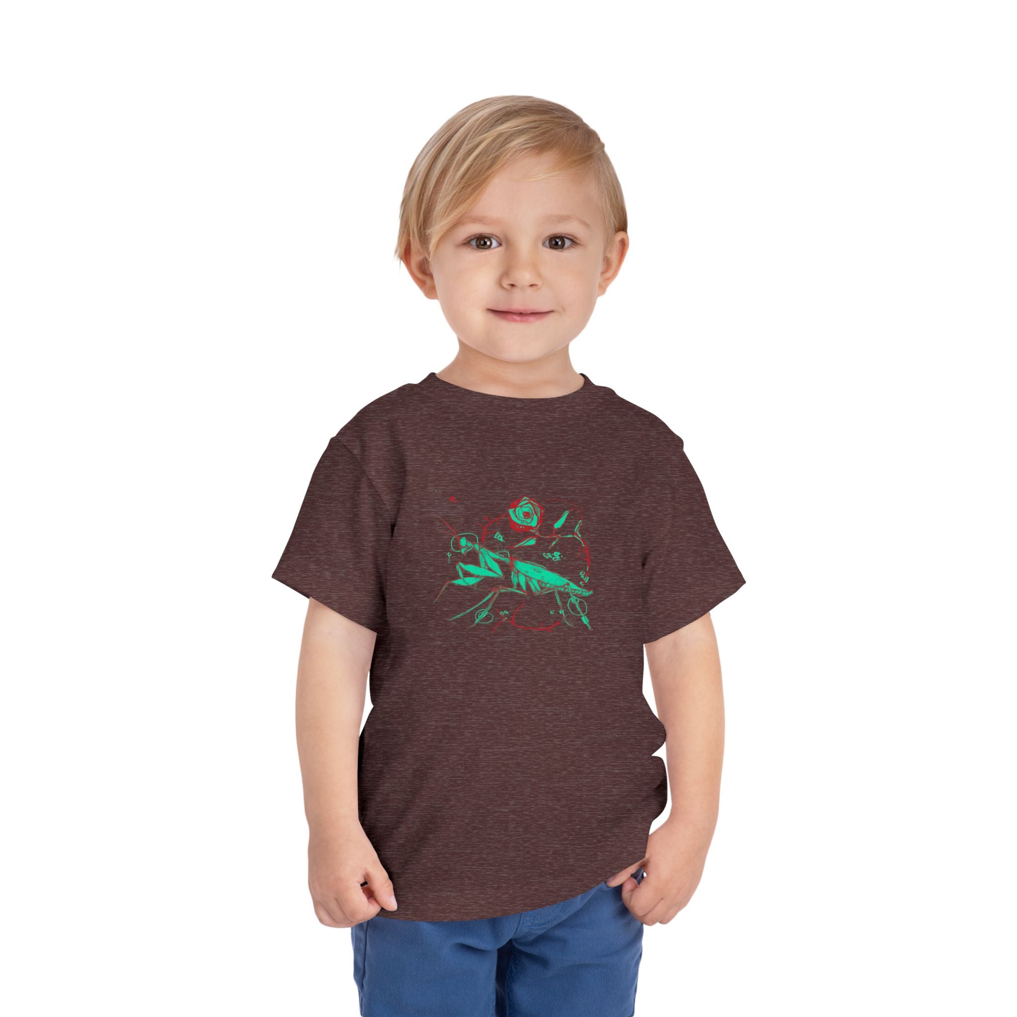 Praying Mantis Toddler Short Sleeve Tee