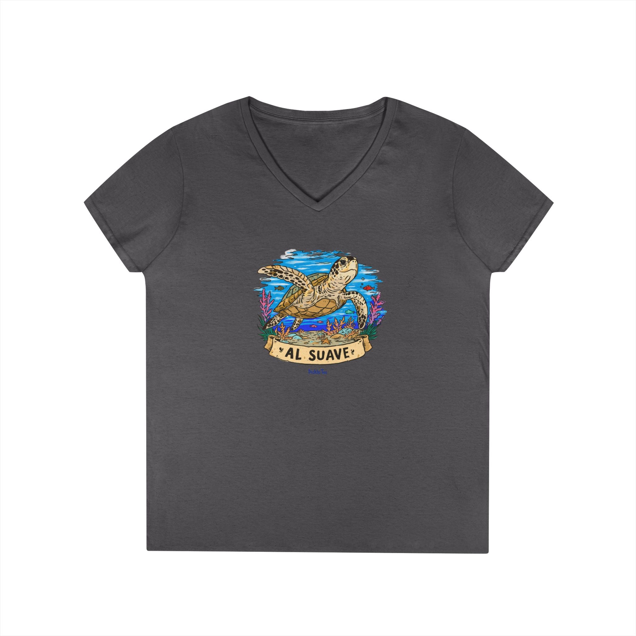 Sea Turtle, Women’s V-Neck Tee
