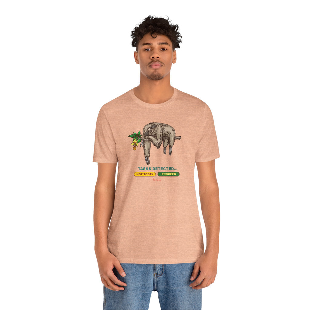 Sloth Tasks Unisex Crew Tee