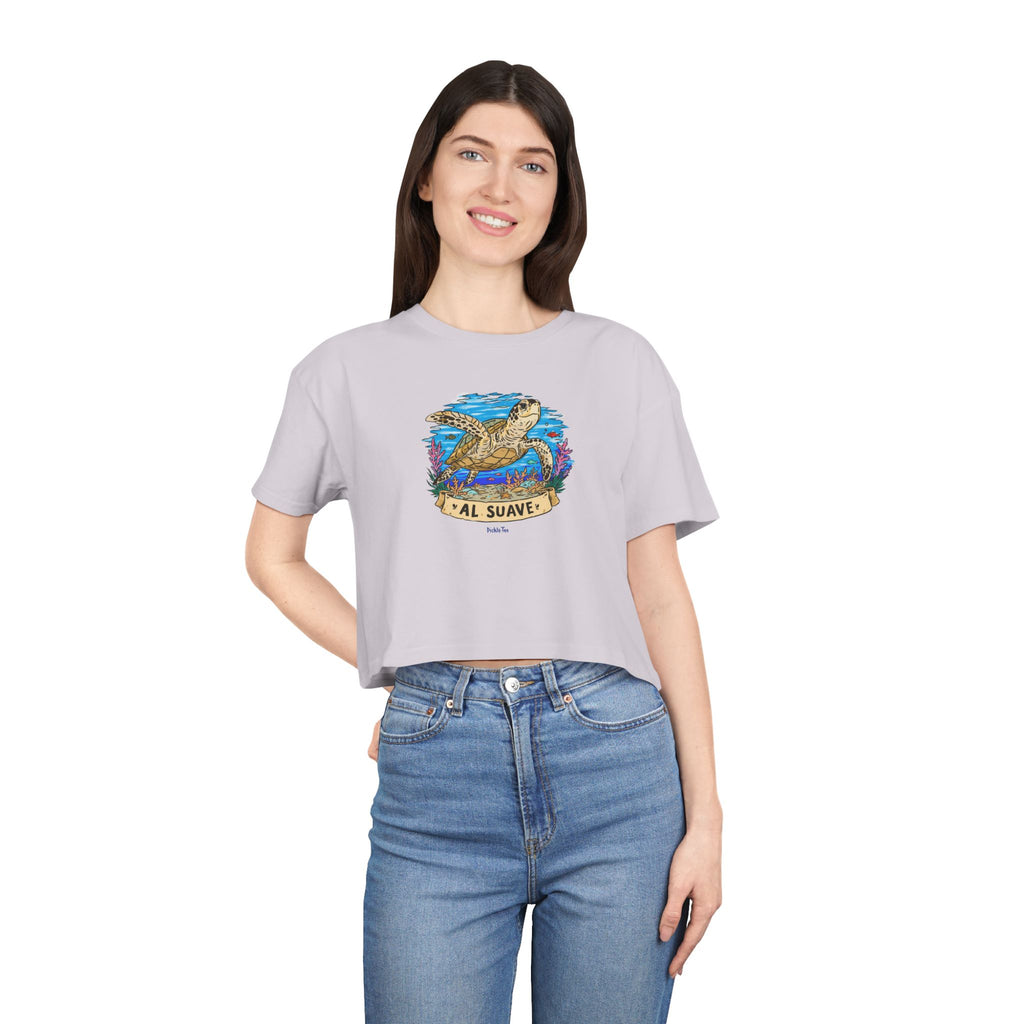Sea Turtle Women's Crop Tee