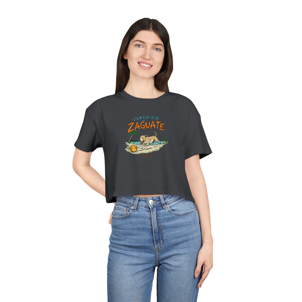 Certified Zaguate Women's Crop Tee