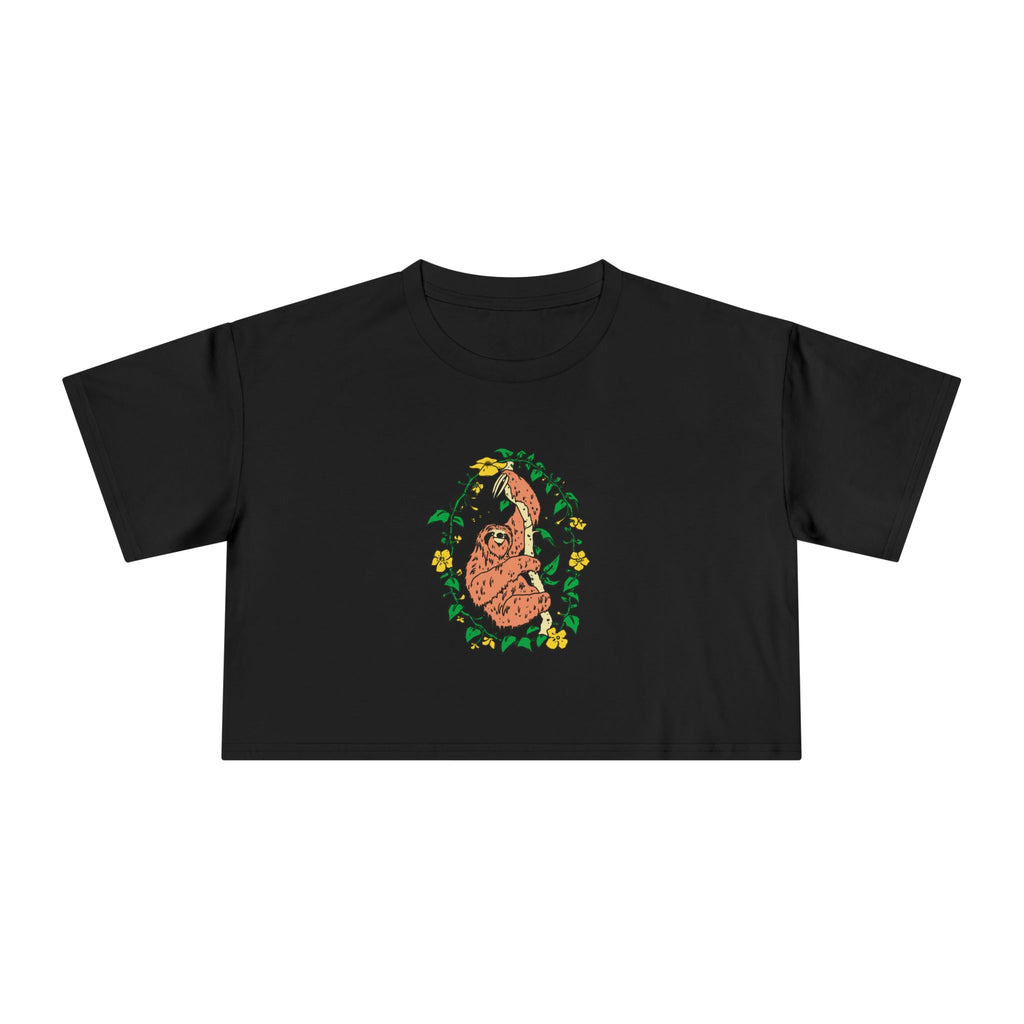 Sloth Women's Crop Tee