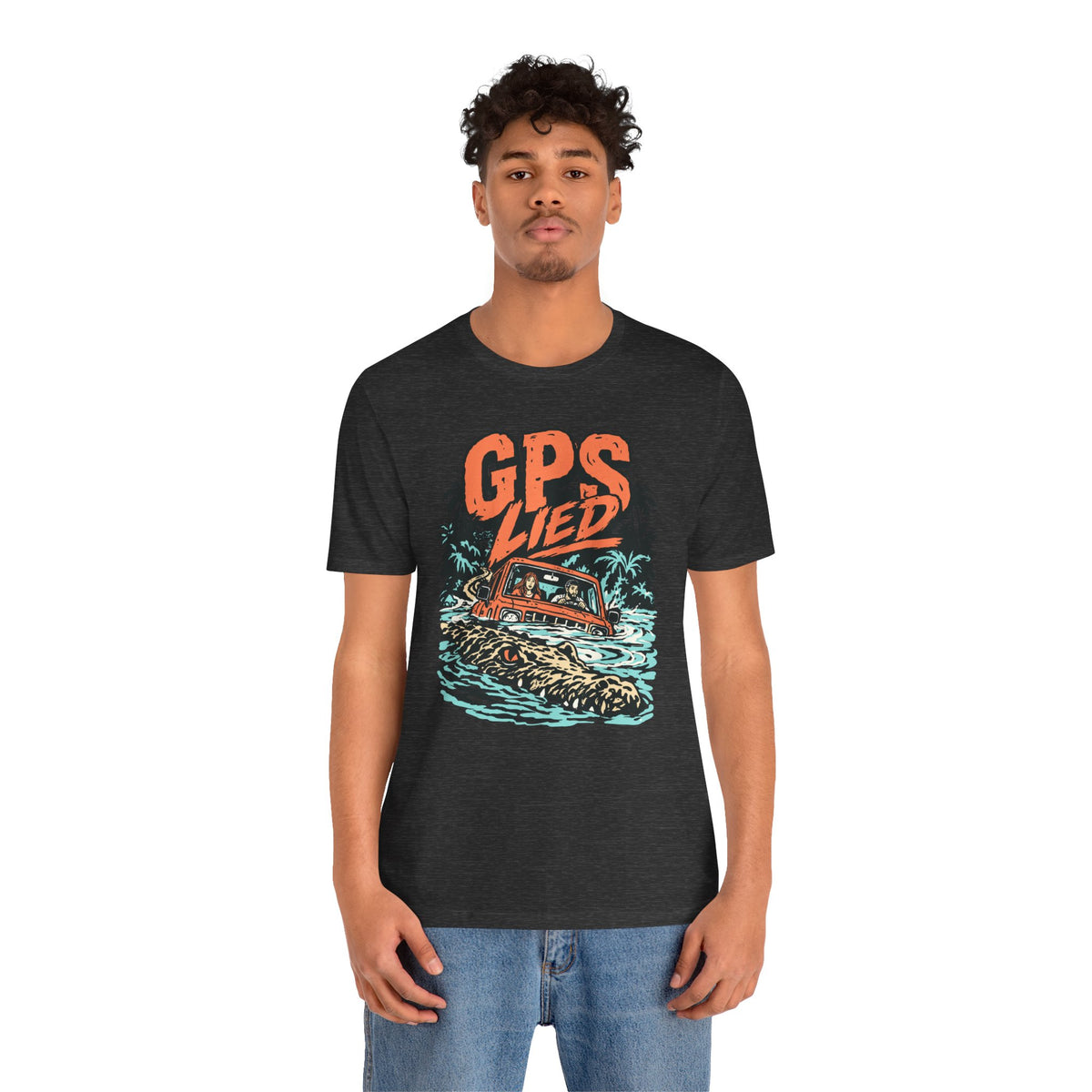 GPS LIED Unisex Jersey Short Sleeve Tee