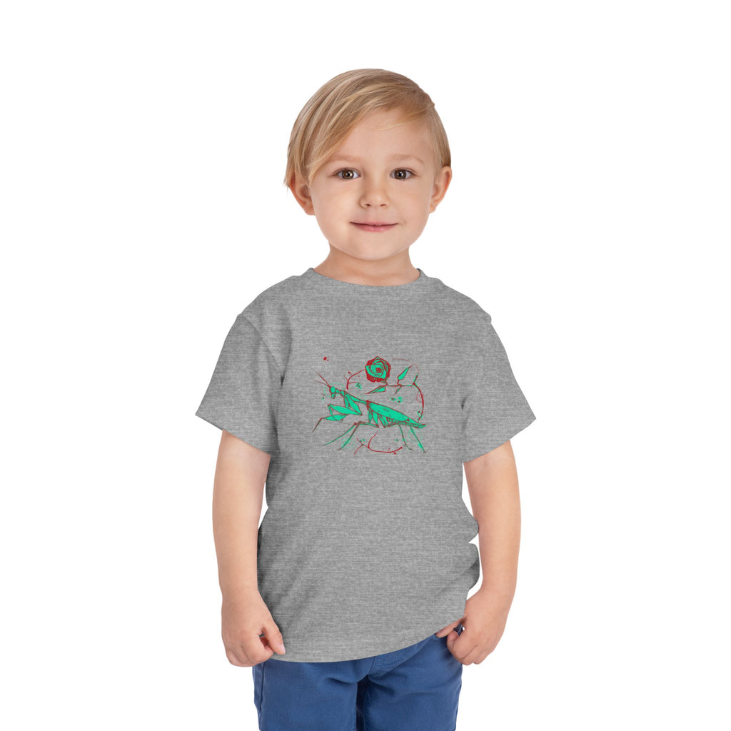 Praying Mantis Toddler Short Sleeve Tee