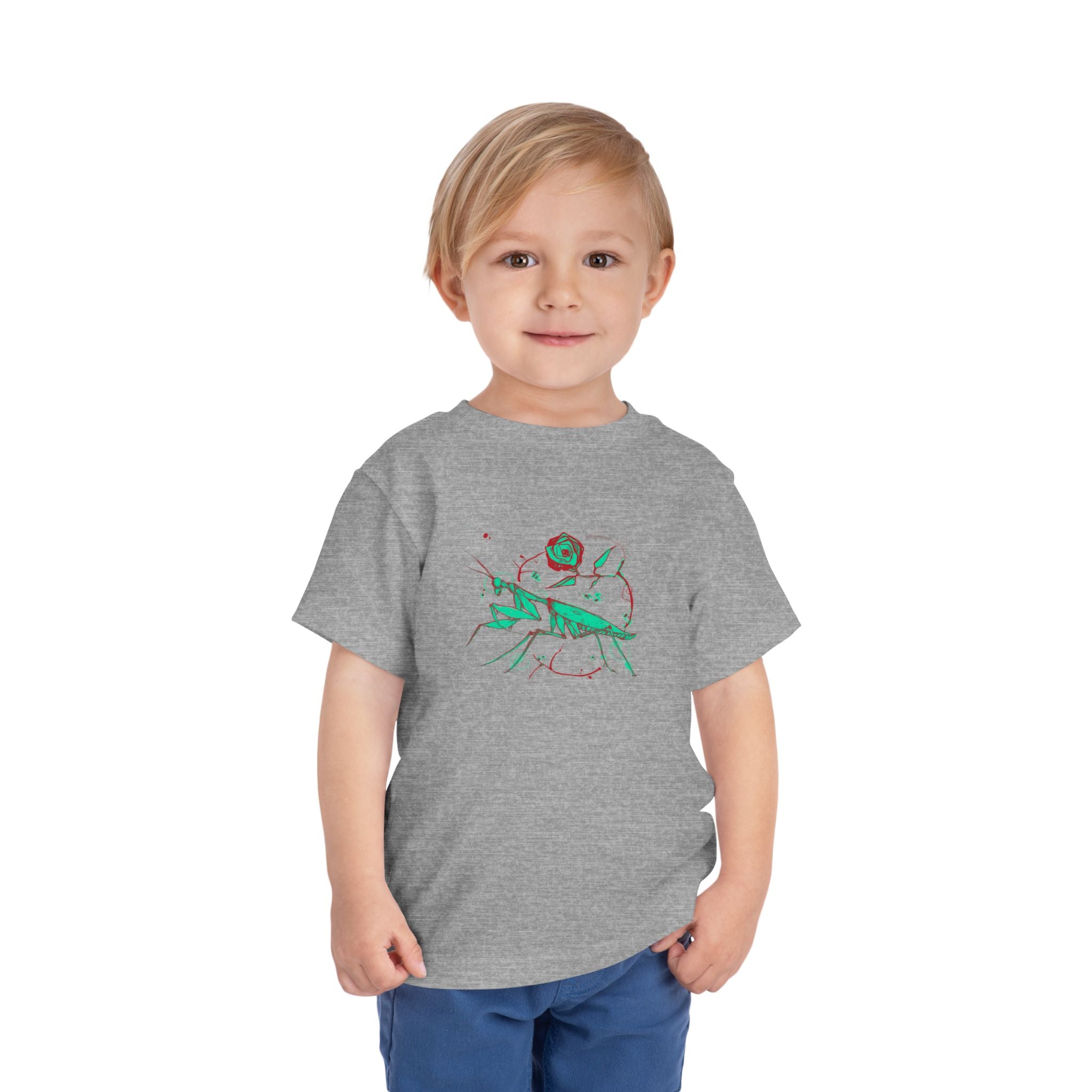 Praying Mantis Toddler Short Sleeve Tee