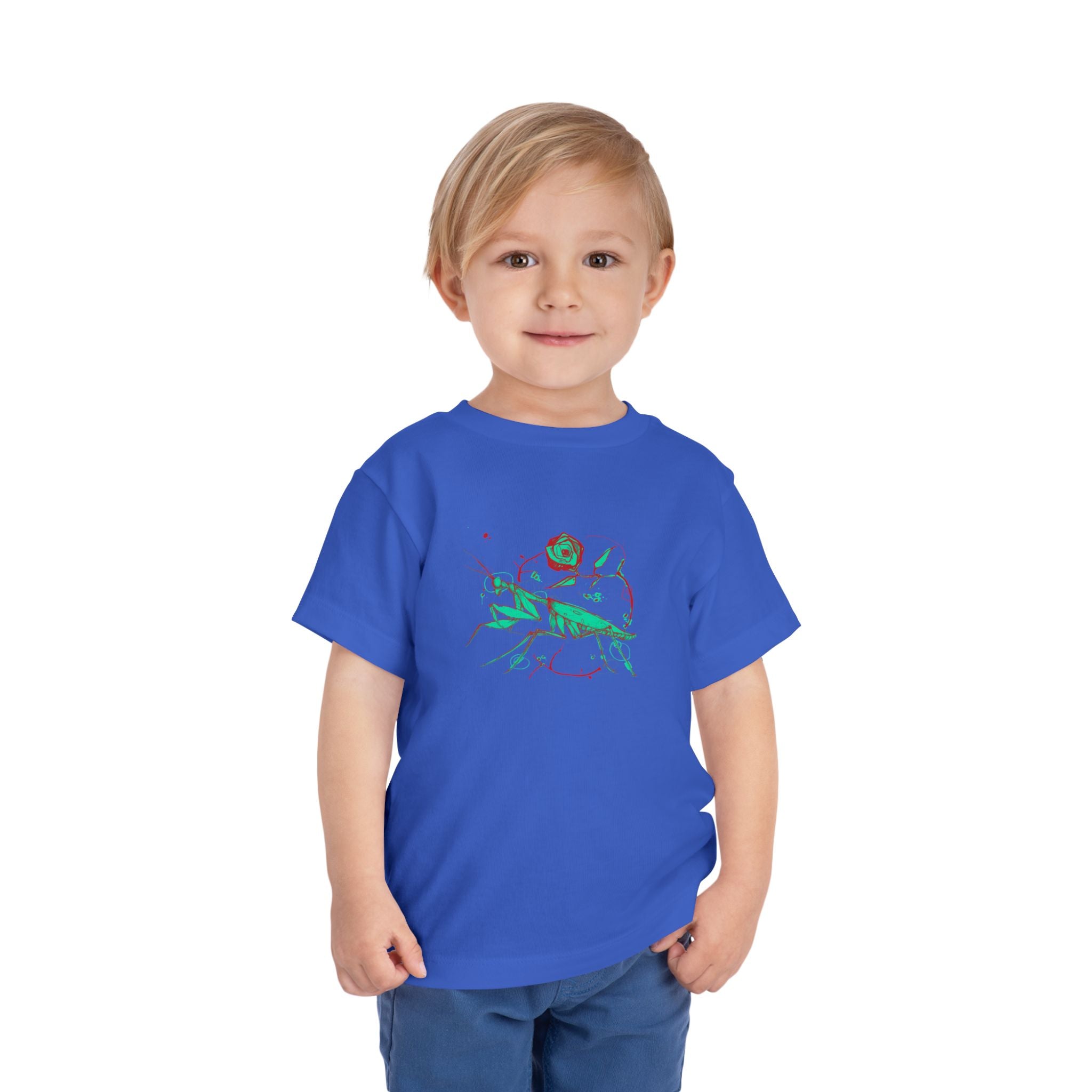 Praying Mantis Toddler Short Sleeve Tee