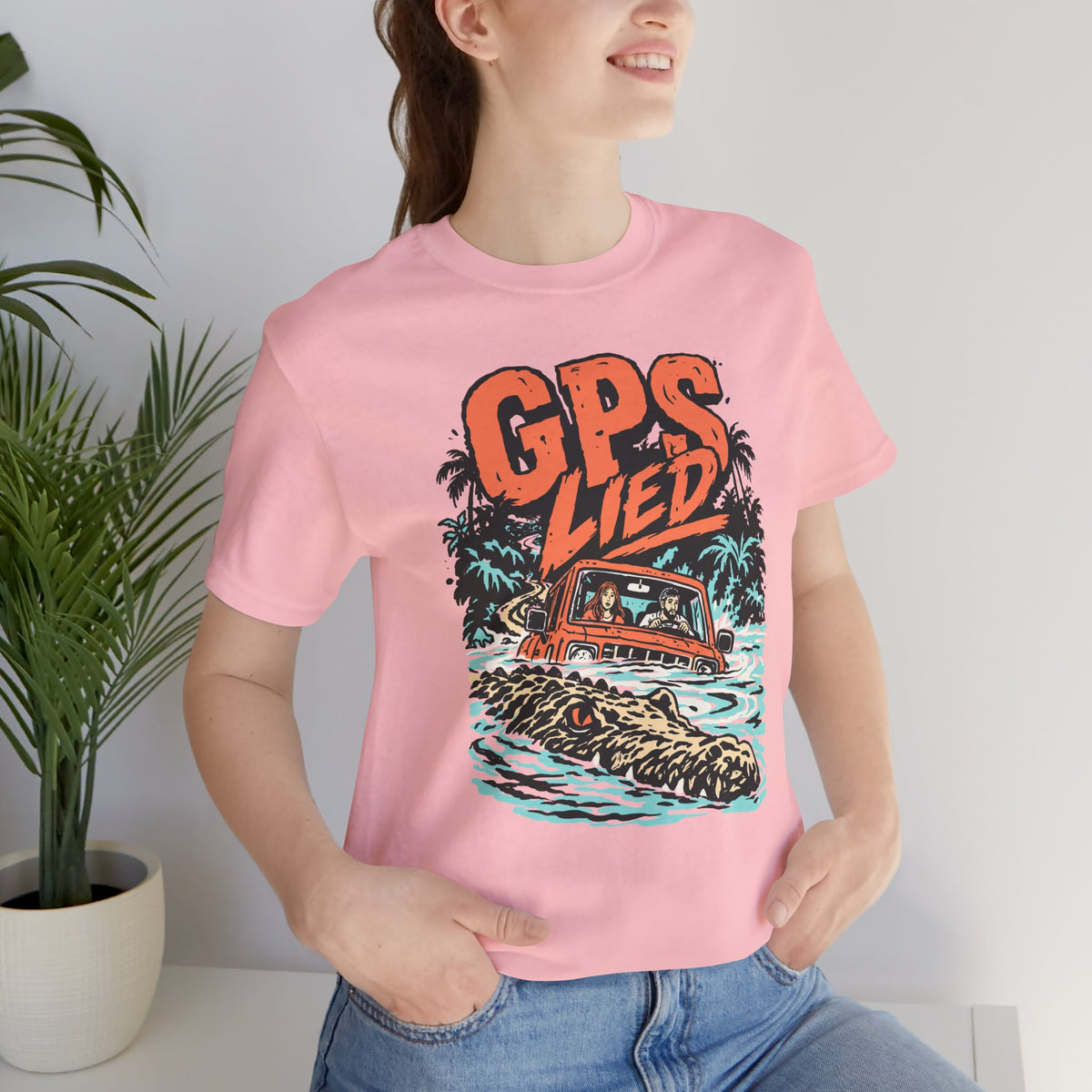GPS LIED Unisex Jersey Short Sleeve Tee