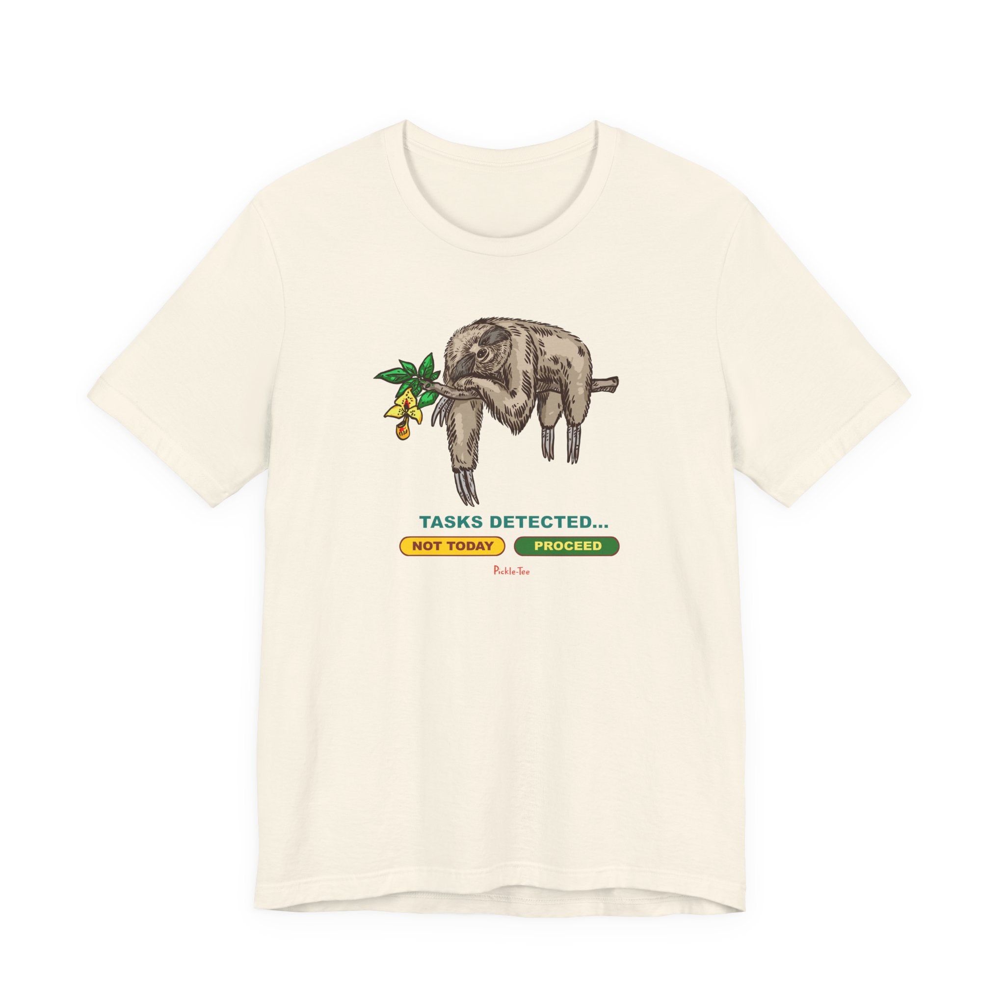 Sloth Tasks Unisex Crew Tee