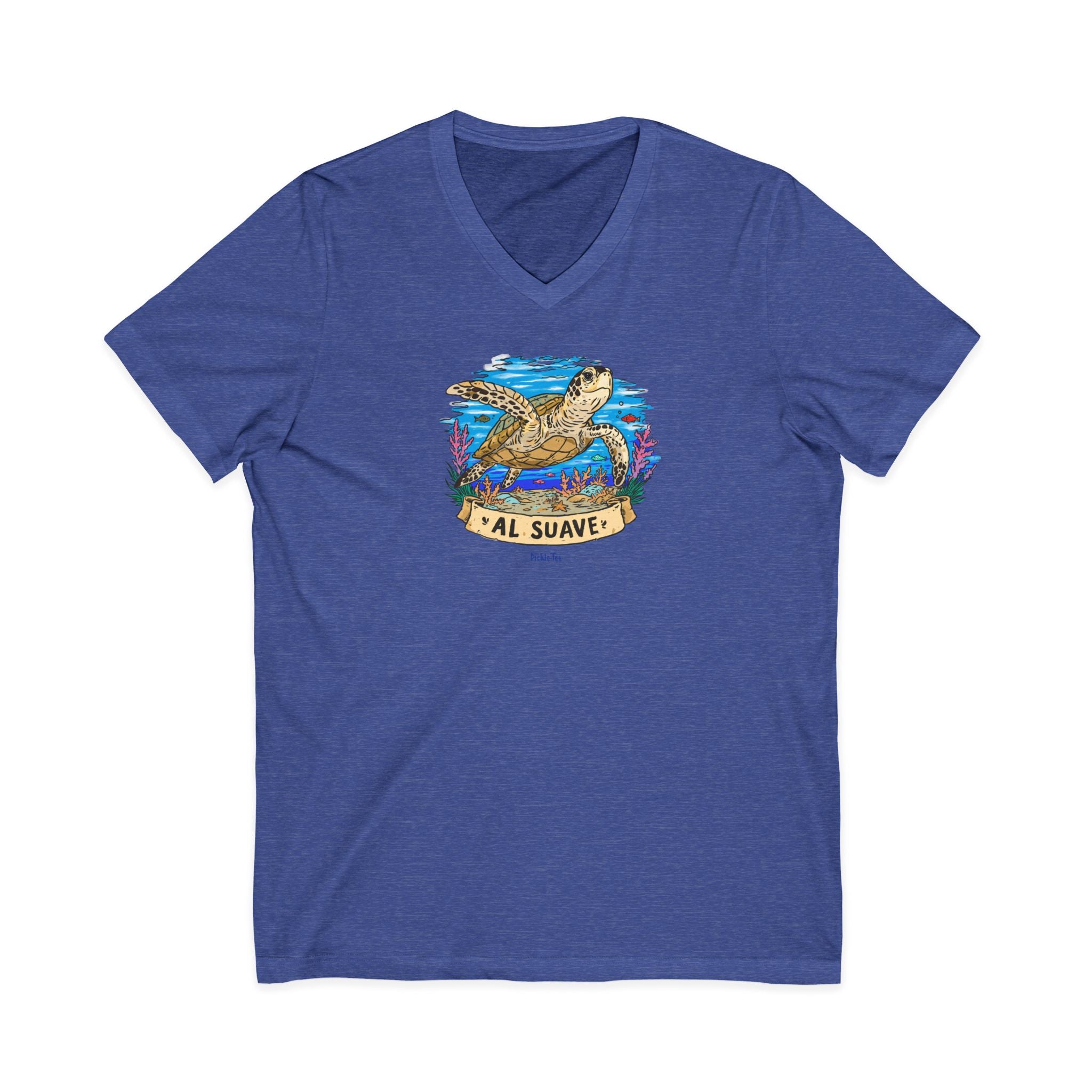 Sea Turtle Unisex V-Neck Tee